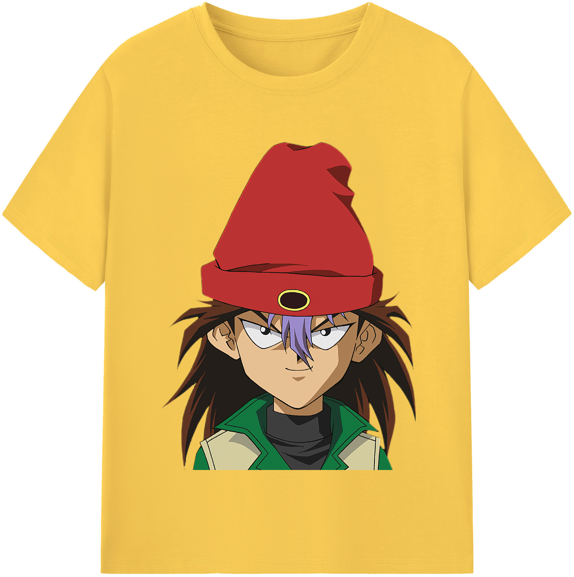 （画像用） 遊☆戯☆王 Yu-Gi-Oh! 綿100％半袖Tシャツ（フロントプリント）