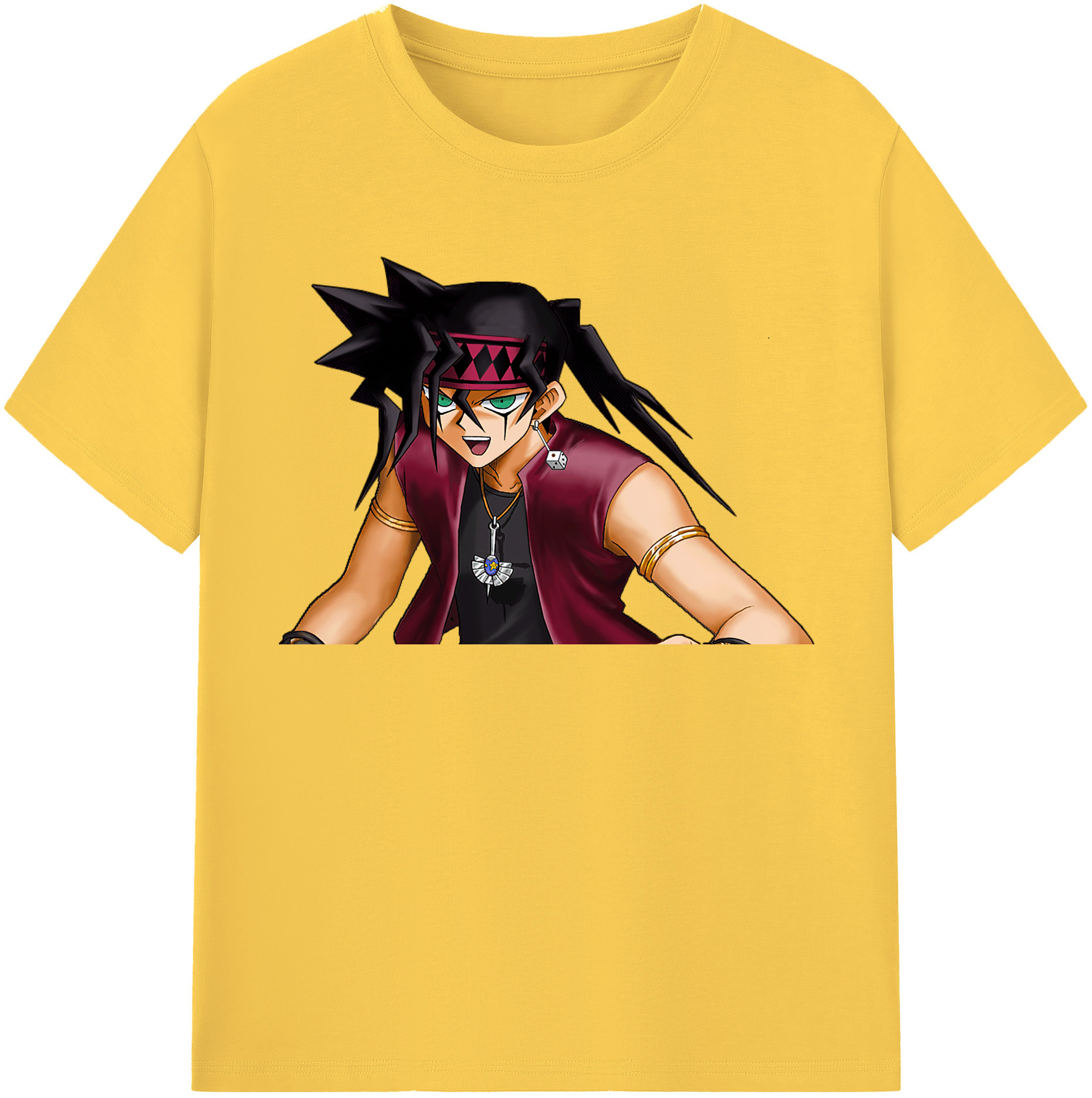 （画像用） 遊☆戯☆王 Yu-Gi-Oh! 綿100％半袖Tシャツ（フロントプリント）