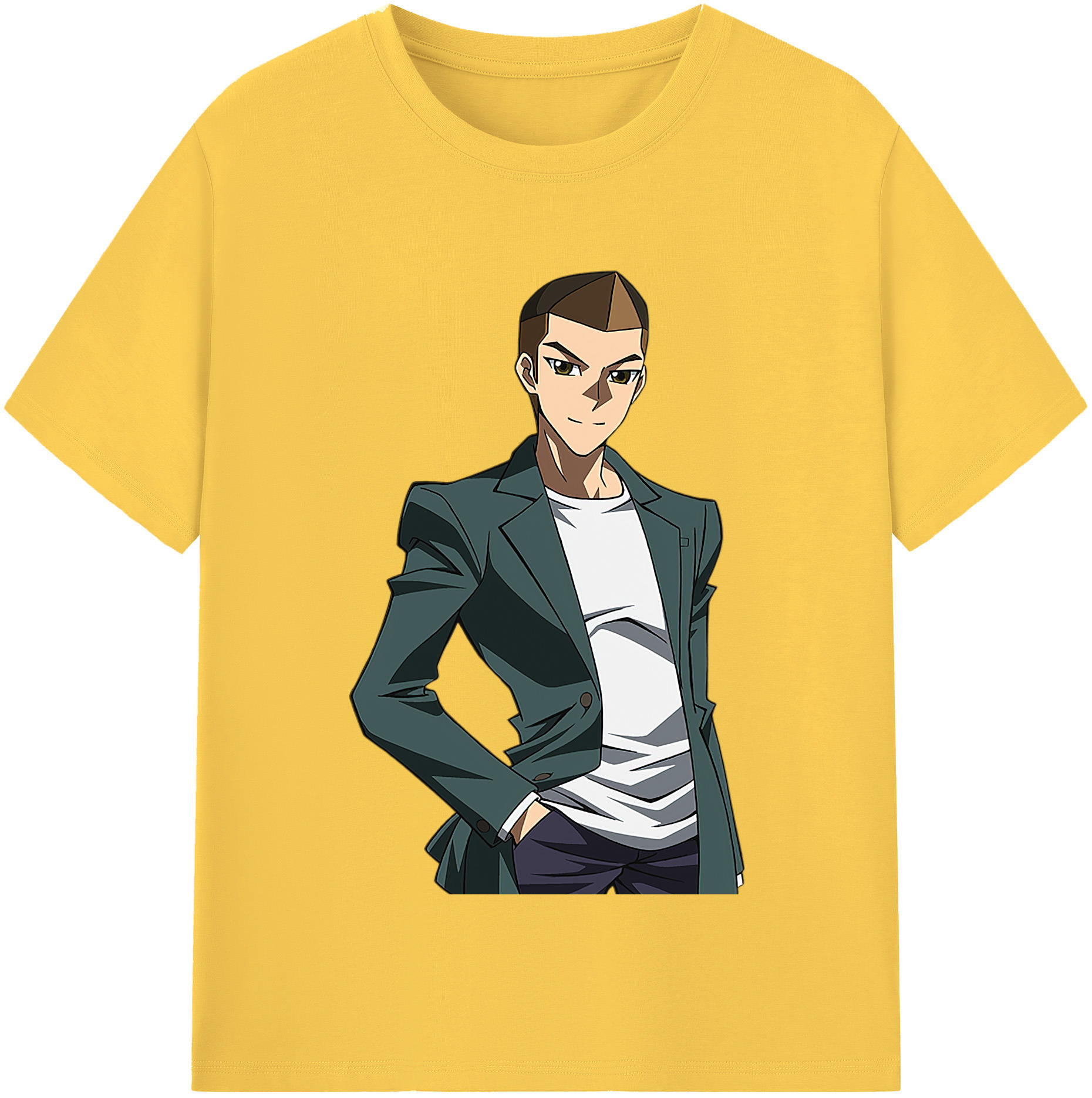 （画像用） 遊☆戯☆王 Yu-Gi-Oh! 綿100％半袖Tシャツ（フロントプリント）