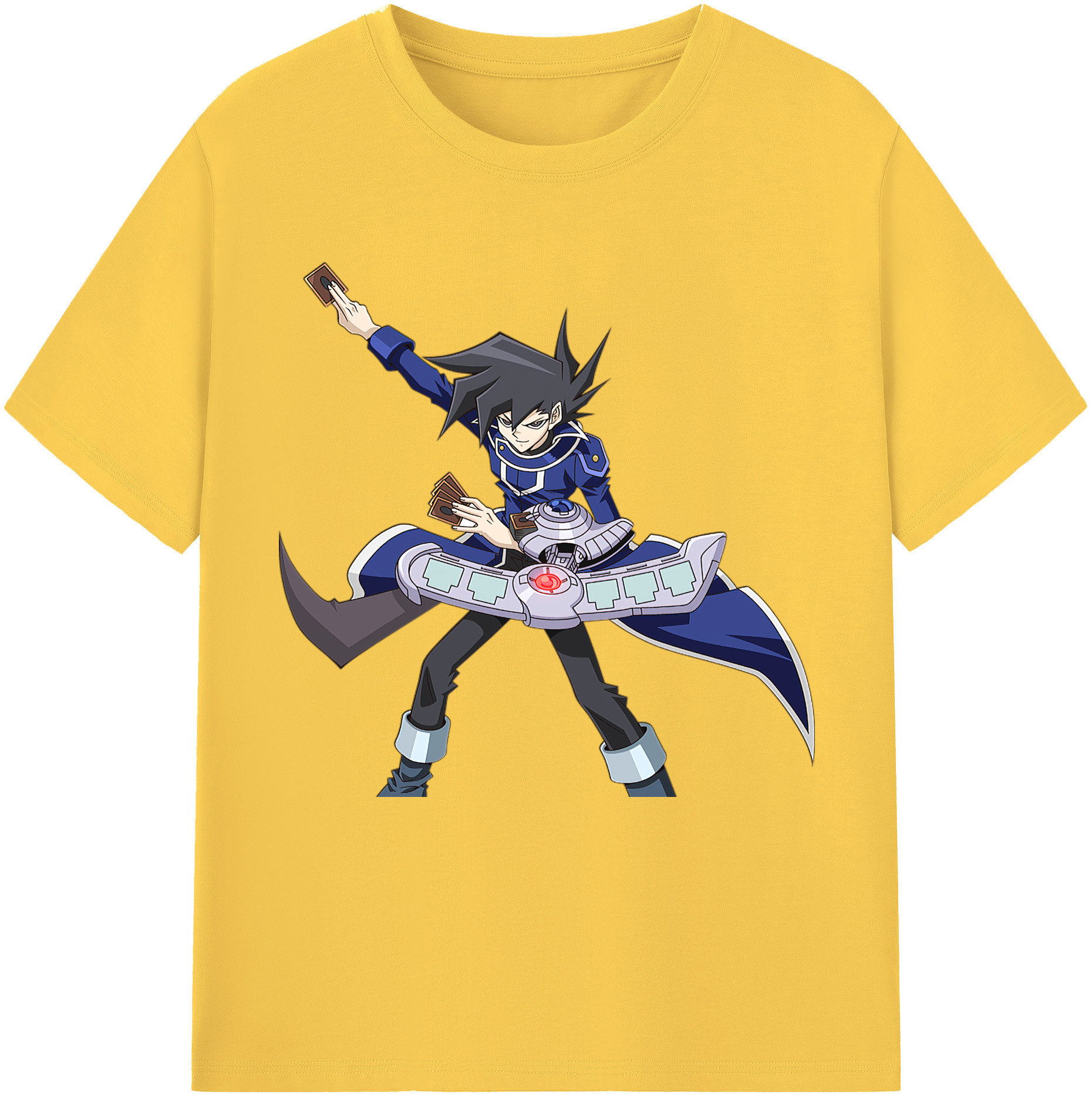 （画像用） 遊☆戯☆王 Yu-Gi-Oh! 綿100％半袖Tシャツ（フロントプリント）