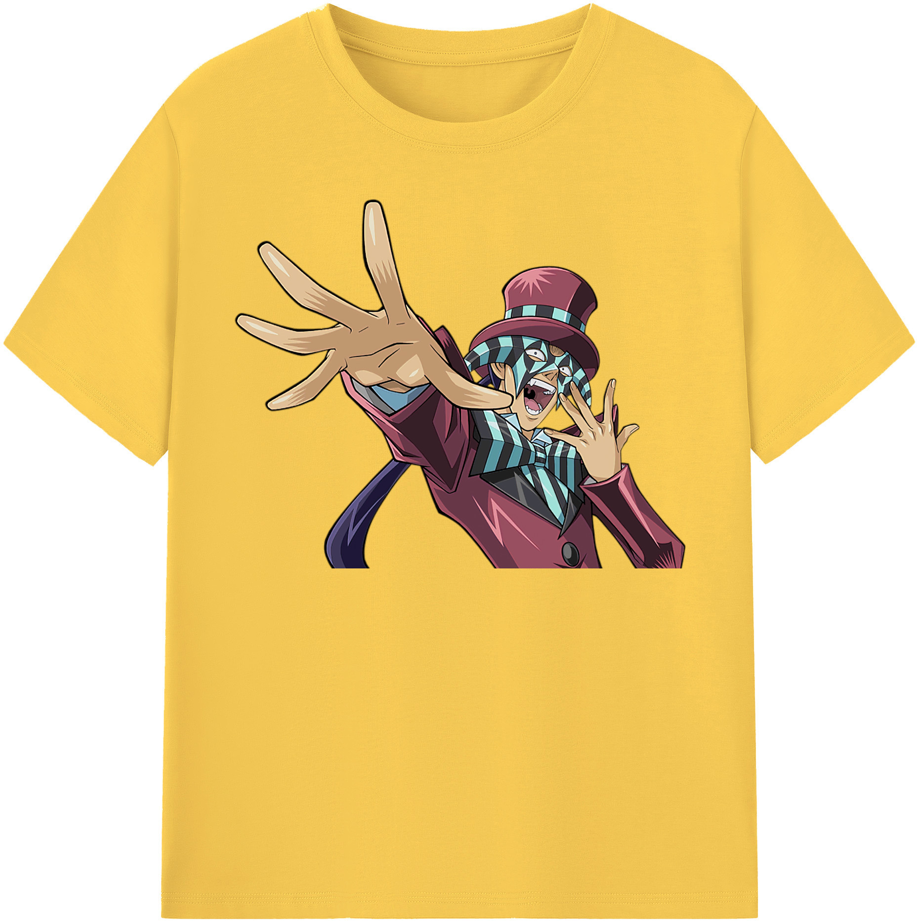（画像用） 遊☆戯☆王 Yu-Gi-Oh! 綿100％半袖Tシャツ（フロントプリント）