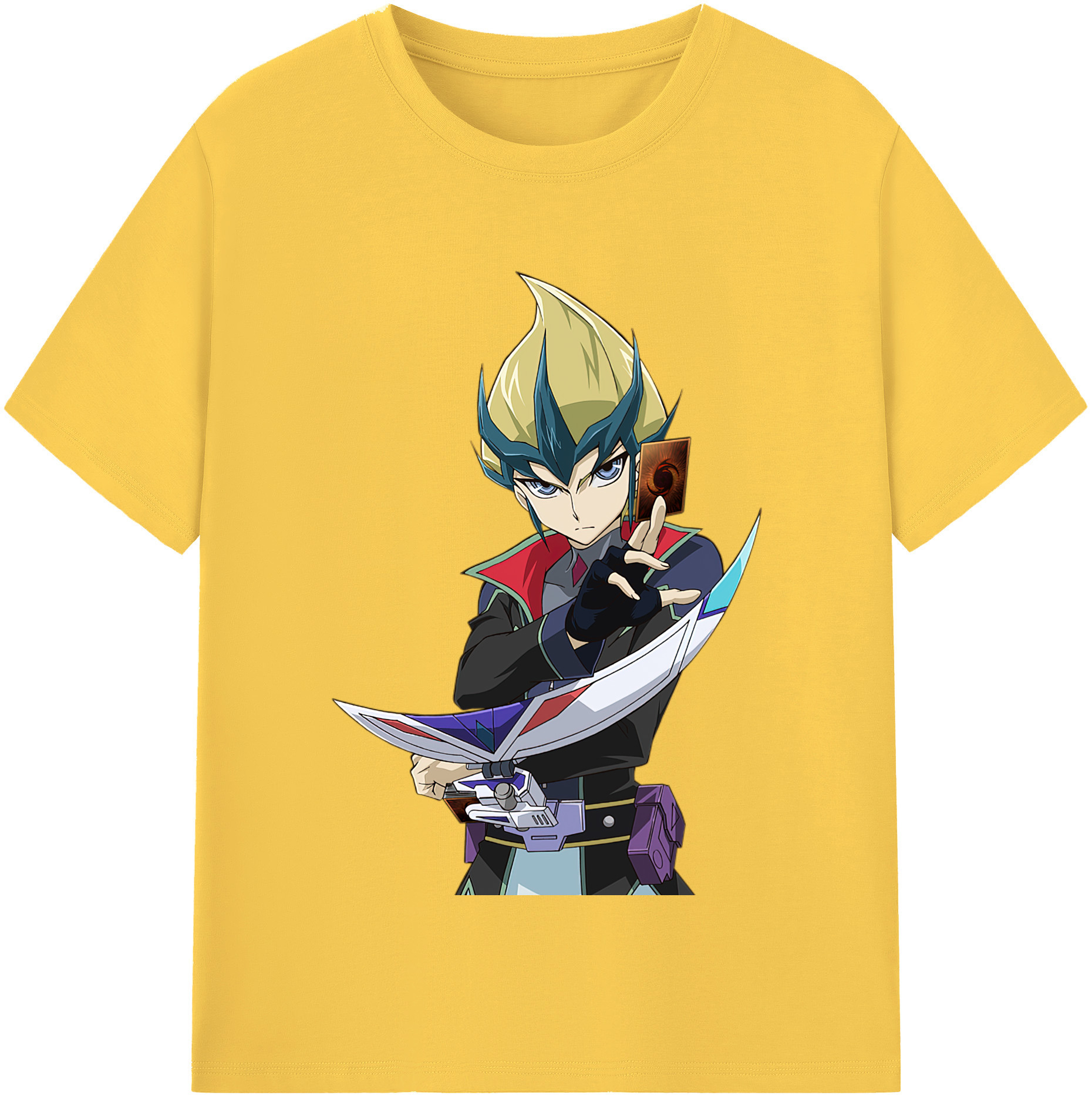 （画像用） 遊☆戯☆王 Yu-Gi-Oh! 綿100％半袖Tシャツ（フロントプリント）
