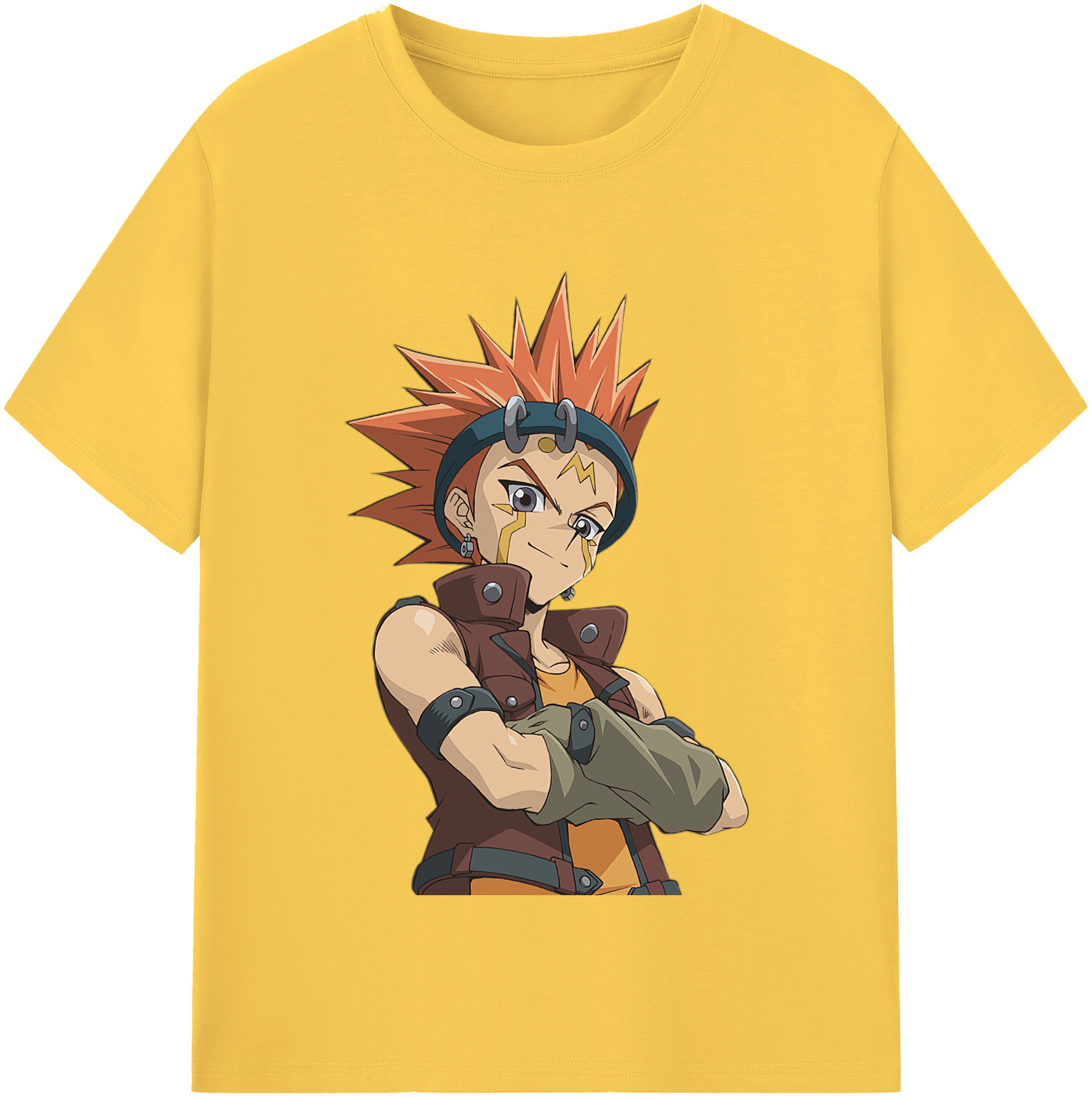 （画像用） 遊☆戯☆王 Yu-Gi-Oh! 綿100％半袖Tシャツ（フロントプリント）