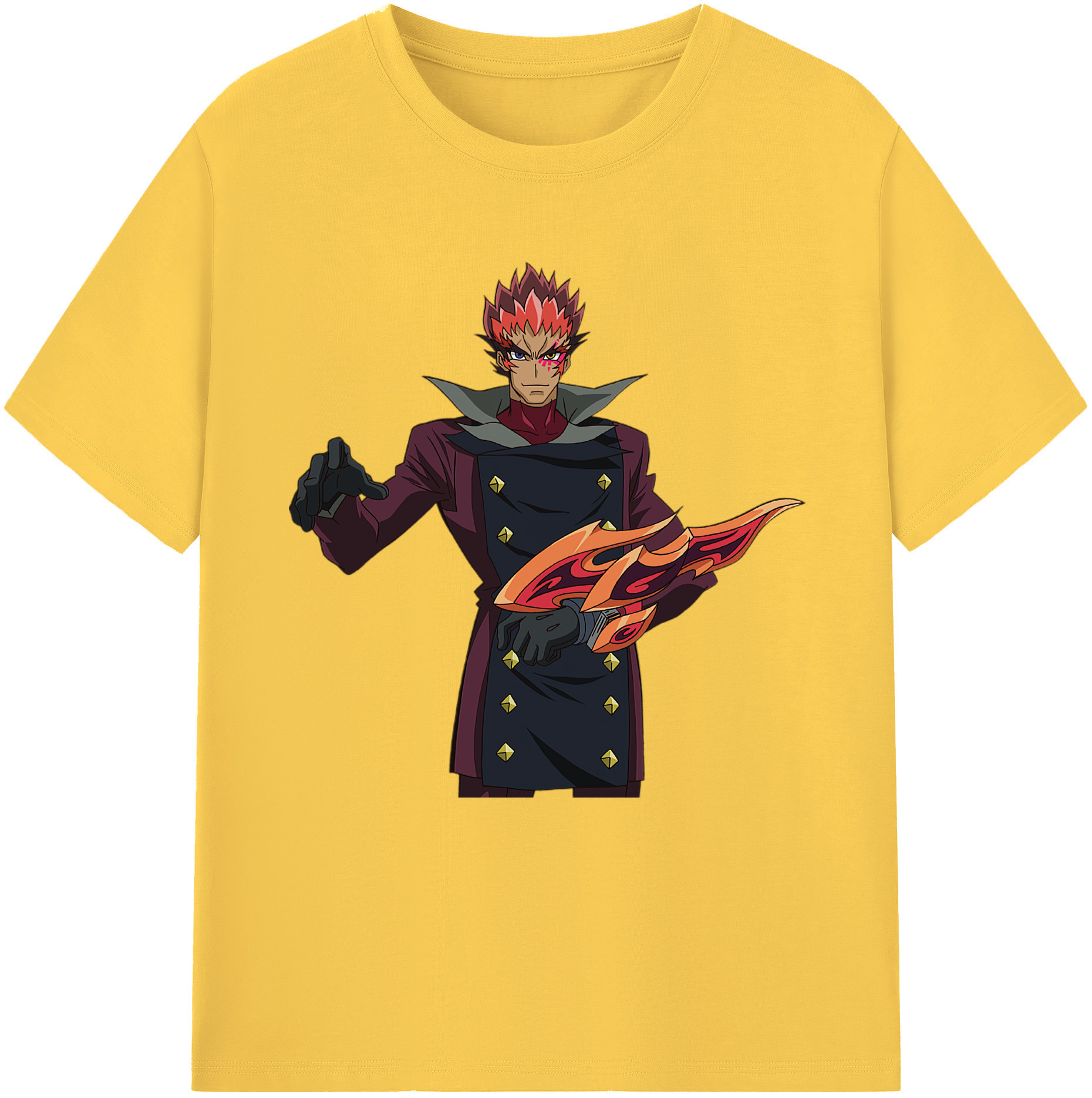 （画像用） 遊☆戯☆王 Yu-Gi-Oh! 綿100％半袖Tシャツ（フロントプリント）