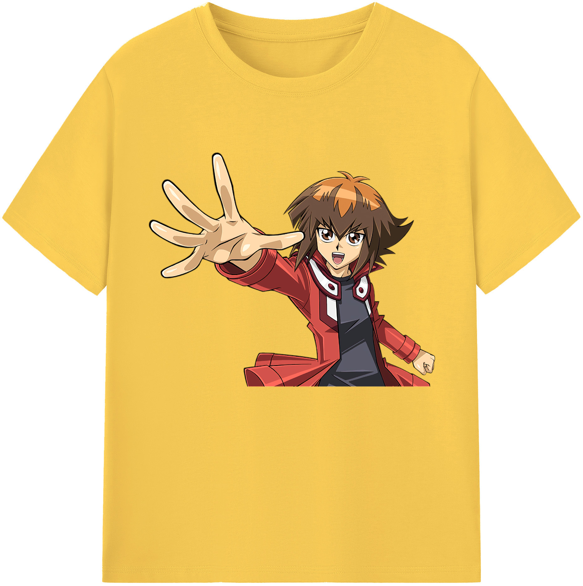 （画像用） 遊☆戯☆王 Yu-Gi-Oh! 綿100％半袖Tシャツ（フロントプリント）
