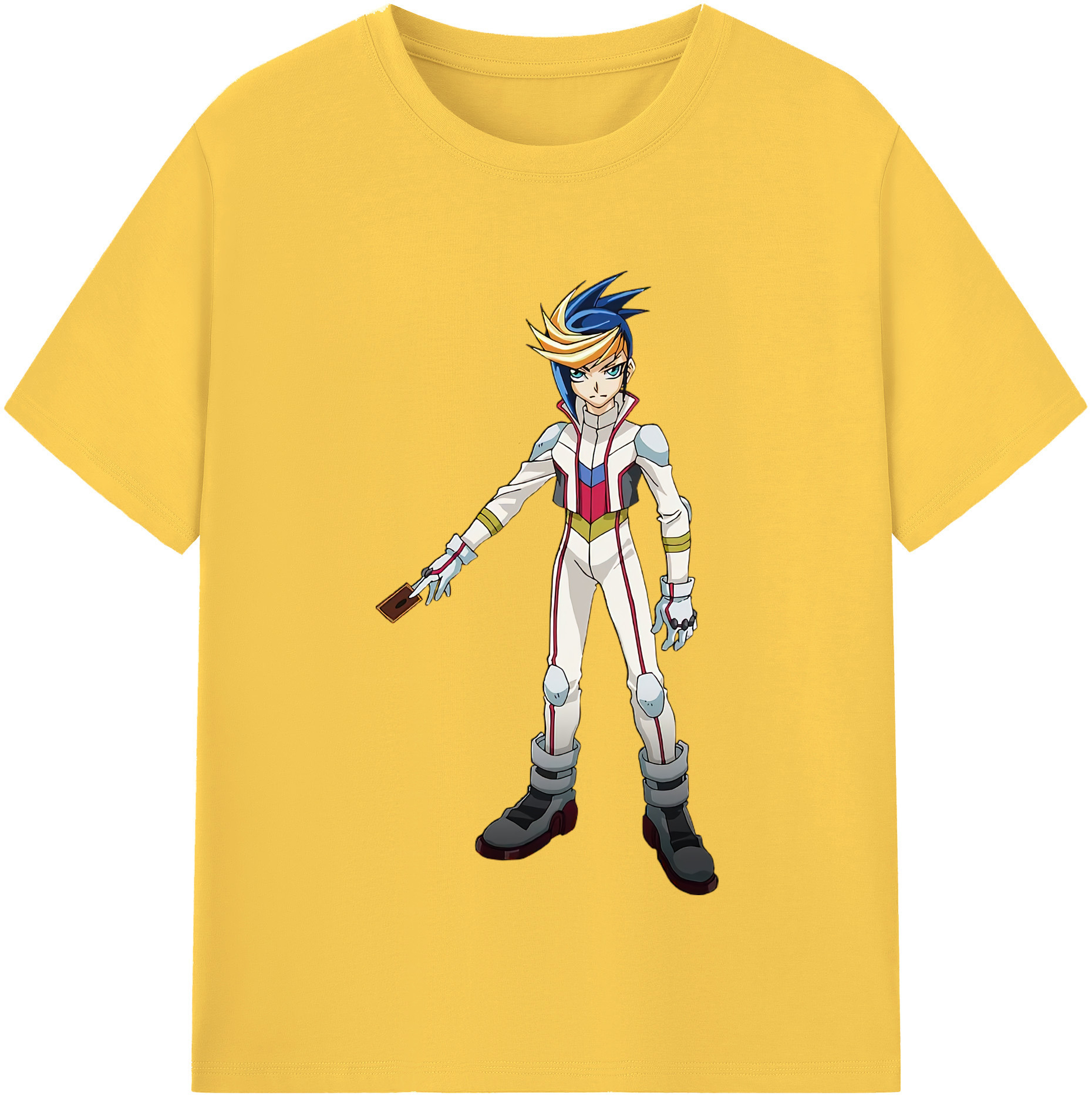（画像用） 遊☆戯☆王 Yu-Gi-Oh! 綿100％半袖Tシャツ（フロントプリント）