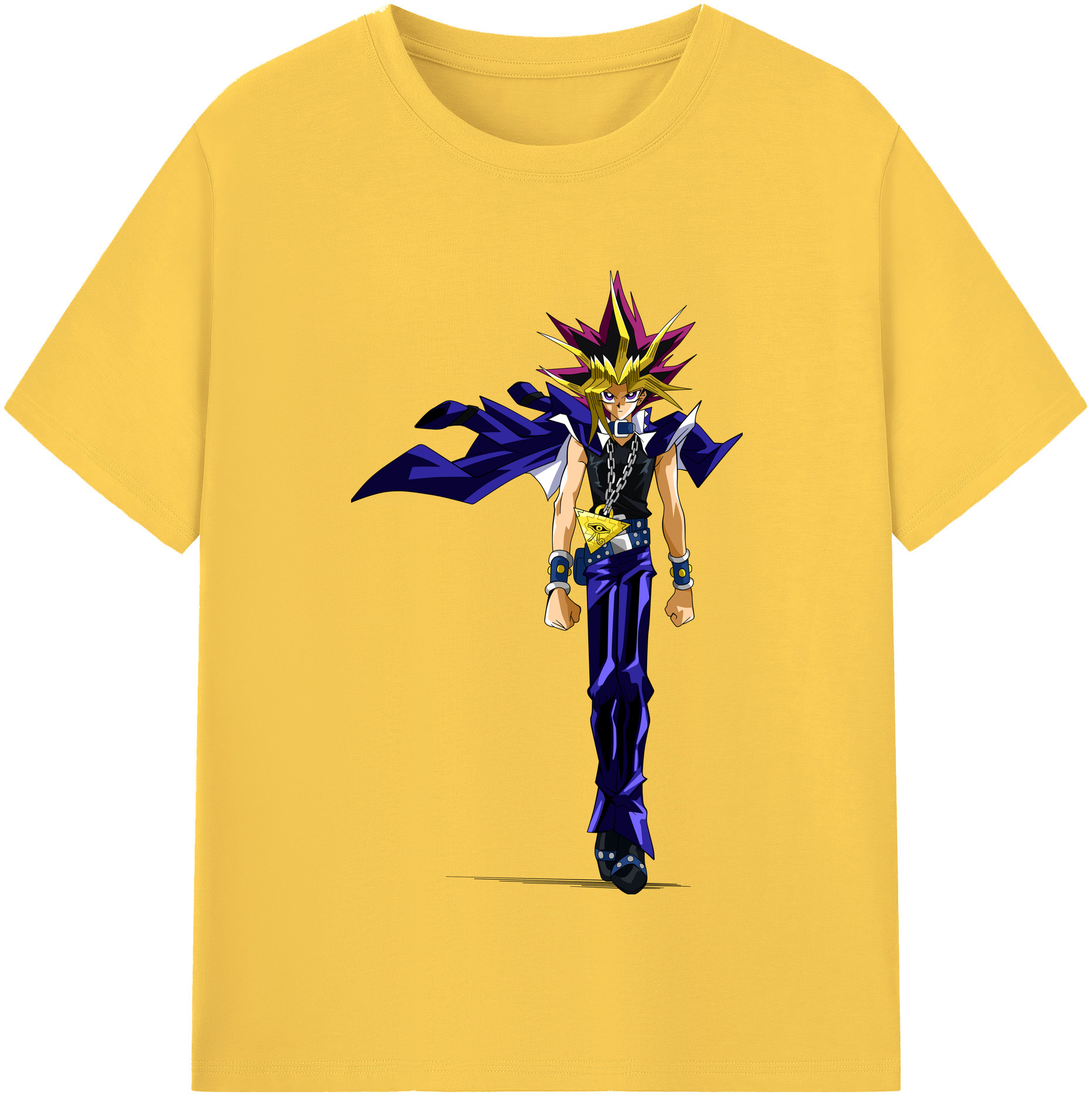 （画像用） 遊☆戯☆王 Yu-Gi-Oh! 綿100％半袖Tシャツ（フロントプリント）
