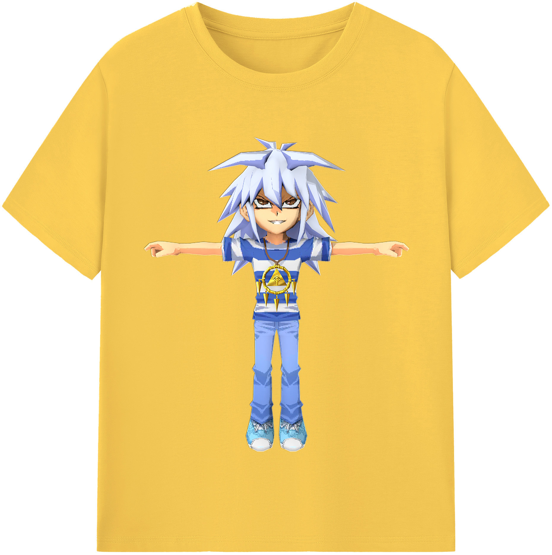 （画像用） 遊☆戯☆王 Yu-Gi-Oh! 綿100％半袖Tシャツ（フロントプリント）