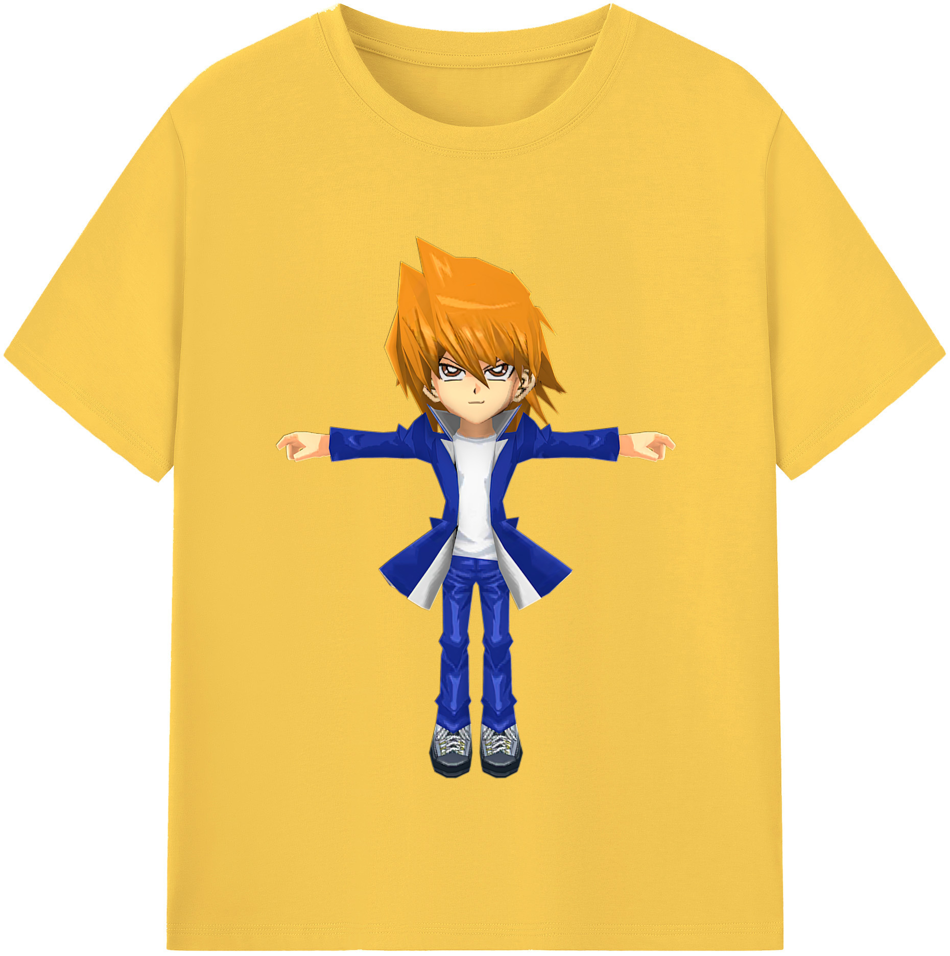 （画像用） 遊☆戯☆王 Yu-Gi-Oh! 綿100％半袖Tシャツ（フロントプリント）