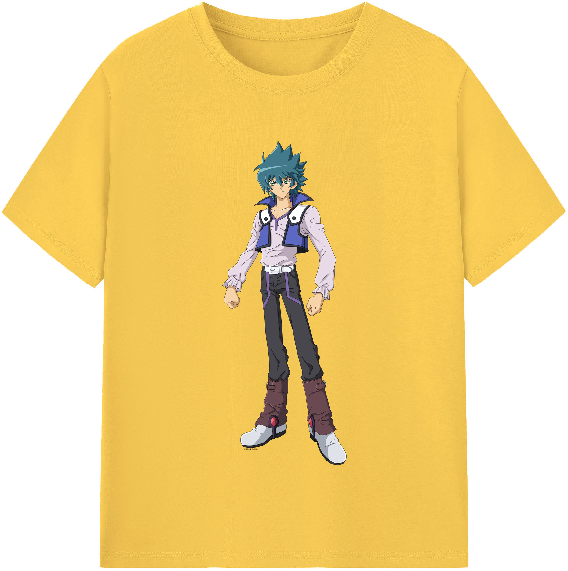 （画像用） 遊☆戯☆王 Yu-Gi-Oh! 綿100％半袖Tシャツ（フロントプリント）