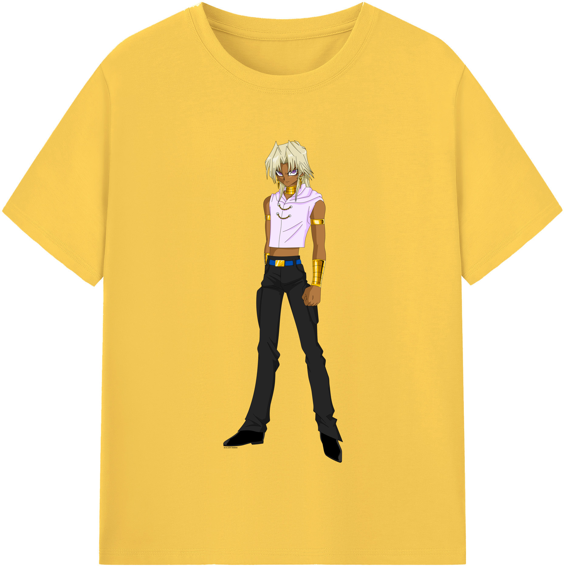 （画像用） 遊☆戯☆王 Yu-Gi-Oh! 綿100％半袖Tシャツ（フロントプリント）