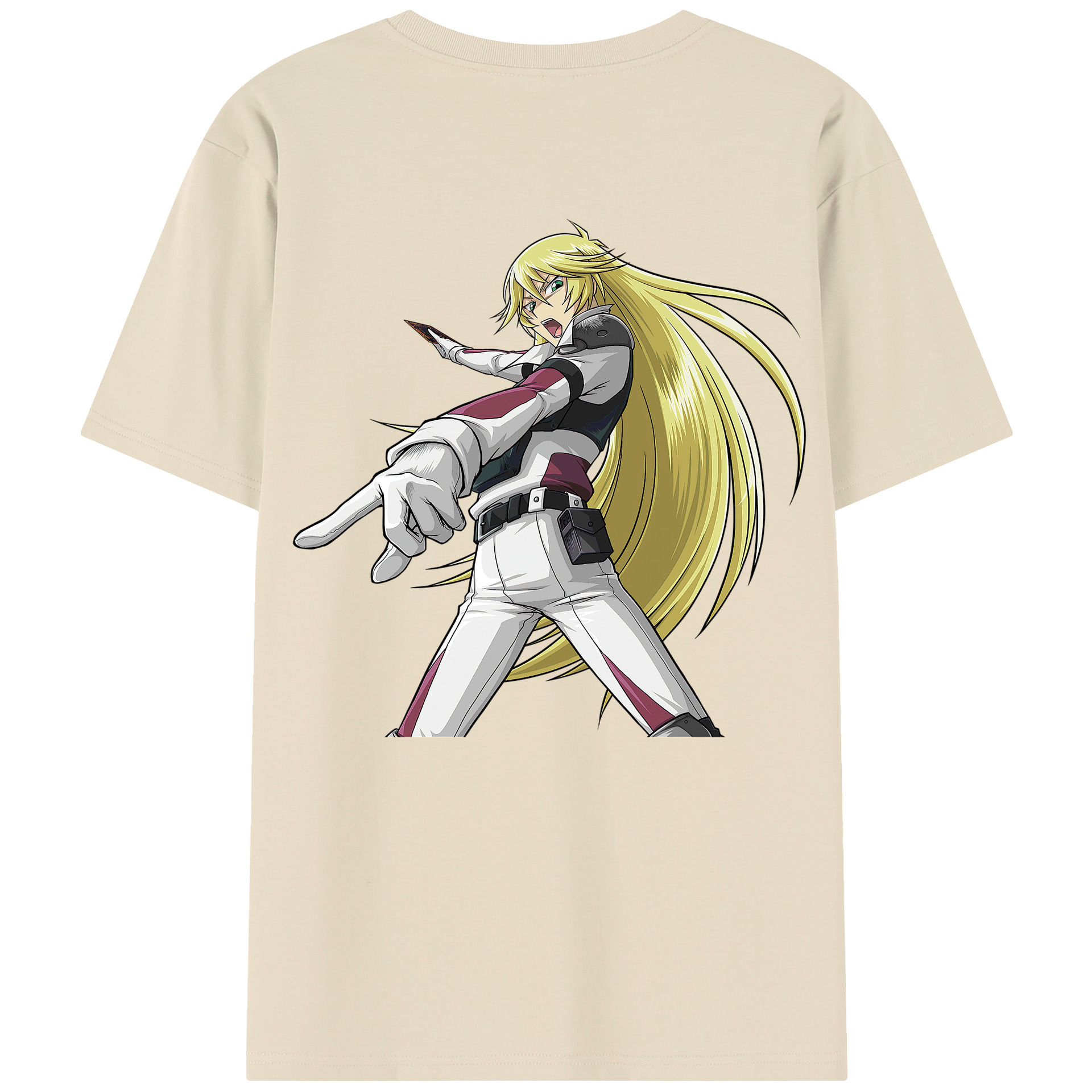 （画像用） 遊☆戯☆王 Yu-Gi-Oh! 綿100％半袖Tシャツ（背面プリント）