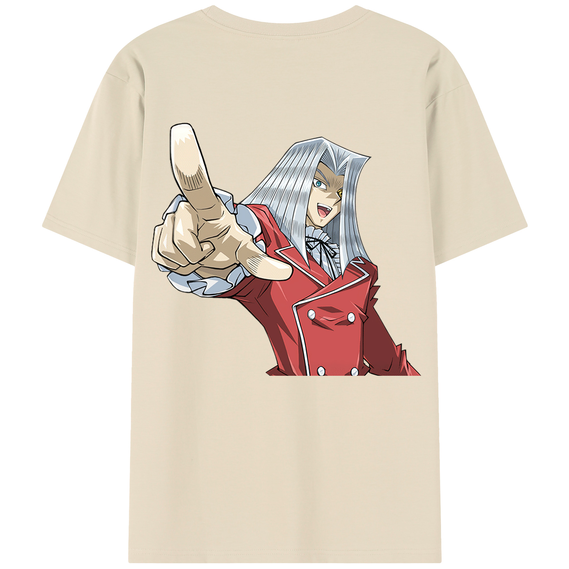 （画像用） 遊☆戯☆王 Yu-Gi-Oh! 綿100％半袖Tシャツ（背面プリント）