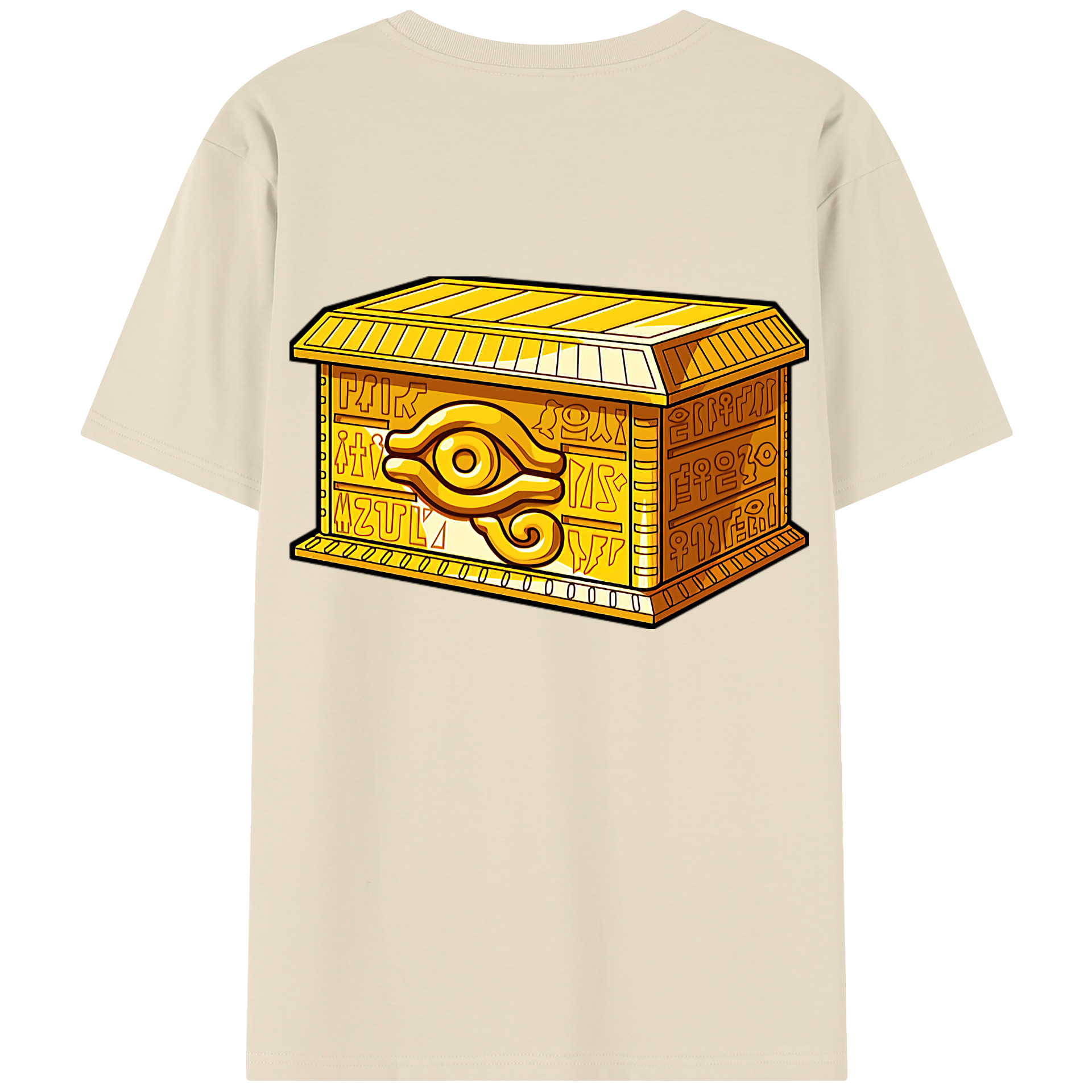 （画像用） 遊☆戯☆王 Yu-Gi-Oh! 綿100％半袖Tシャツ（背面プリント）