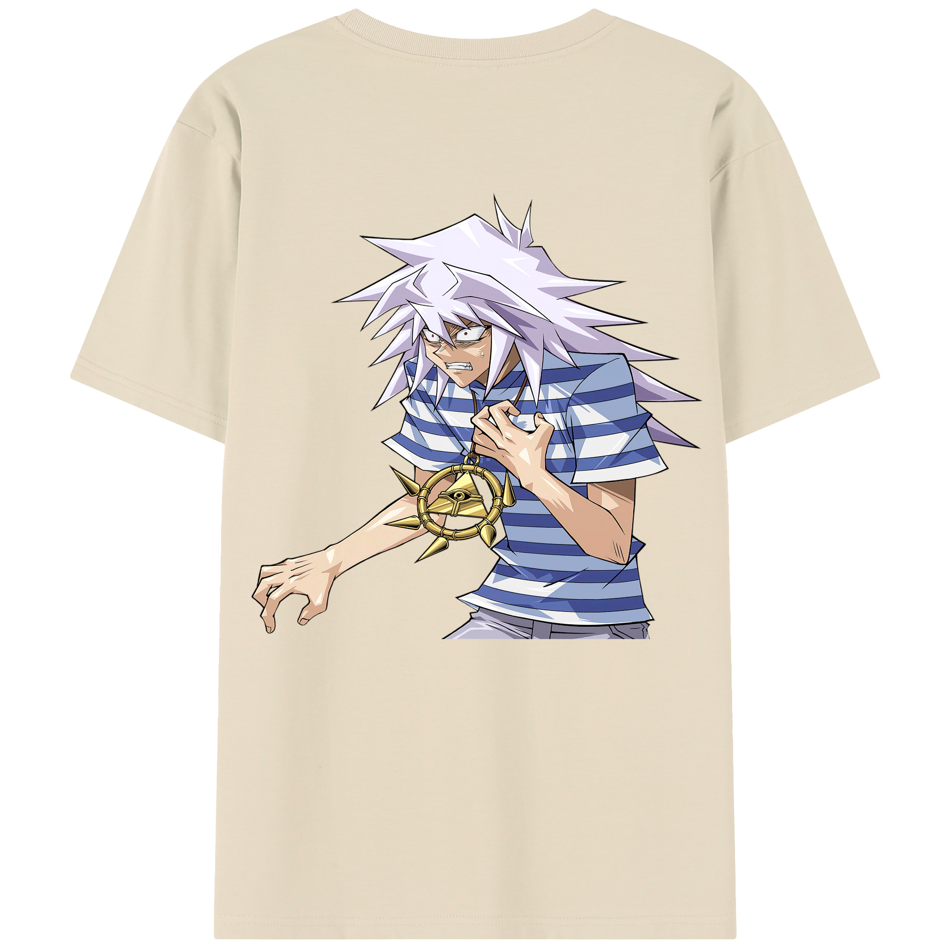 （画像用） 遊☆戯☆王 Yu-Gi-Oh! 綿100％半袖Tシャツ（背面プリント）