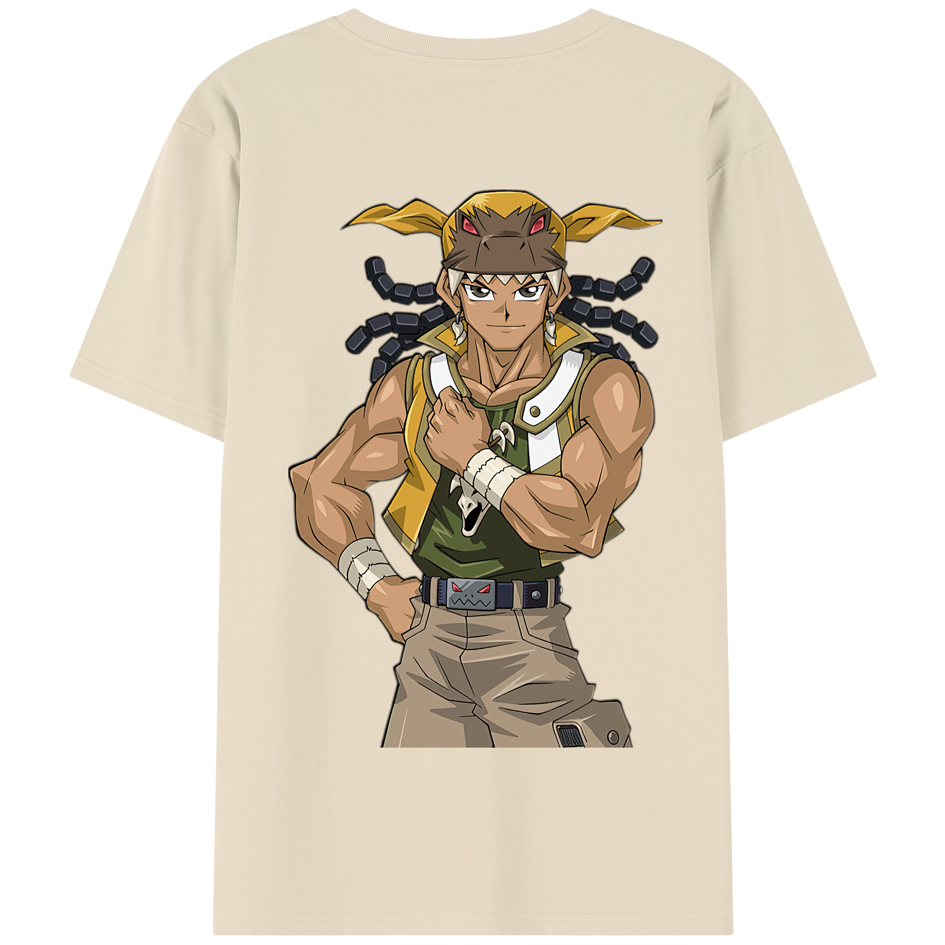 （画像用） 遊☆戯☆王 Yu-Gi-Oh! 綿100％半袖Tシャツ（背面プリント）