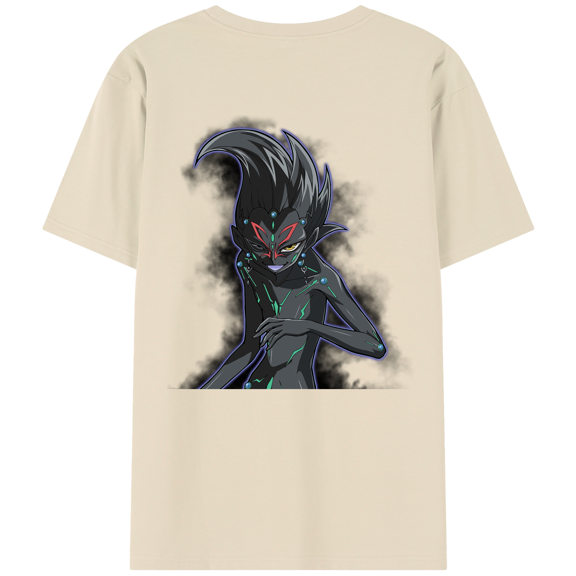 （画像用） 遊☆戯☆王 Yu-Gi-Oh! 綿100％半袖Tシャツ（背面プリント）