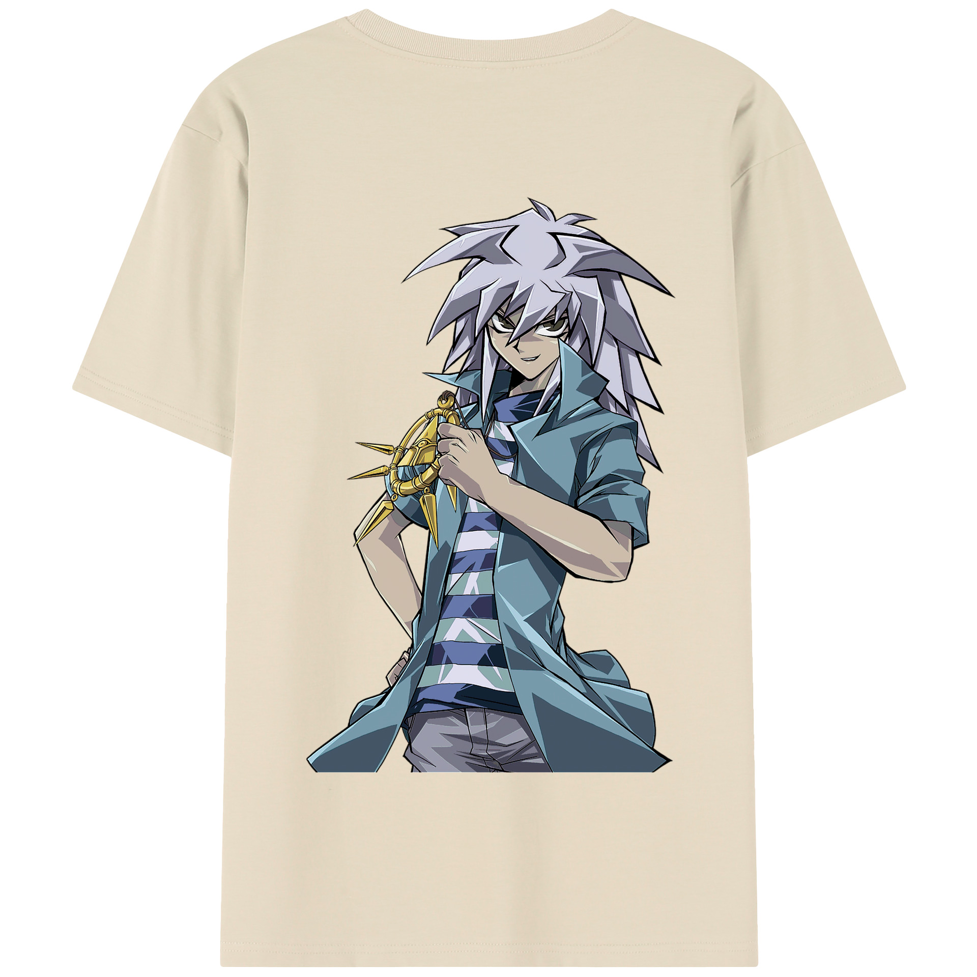 （画像用） 遊☆戯☆王 Yu-Gi-Oh! 綿100％半袖Tシャツ（背面プリント）