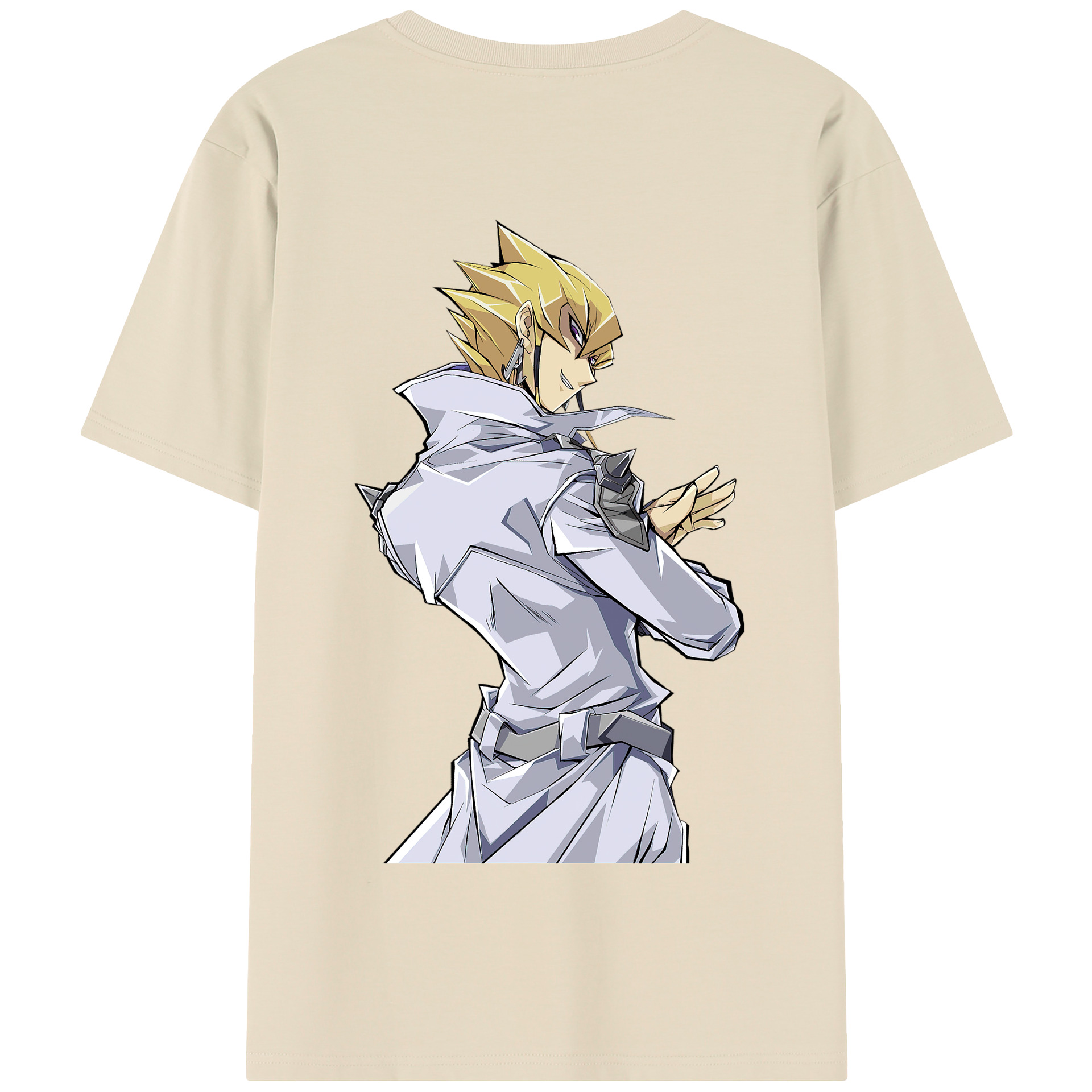 （画像用） 遊☆戯☆王 Yu-Gi-Oh! 綿100％半袖Tシャツ（背面プリント）