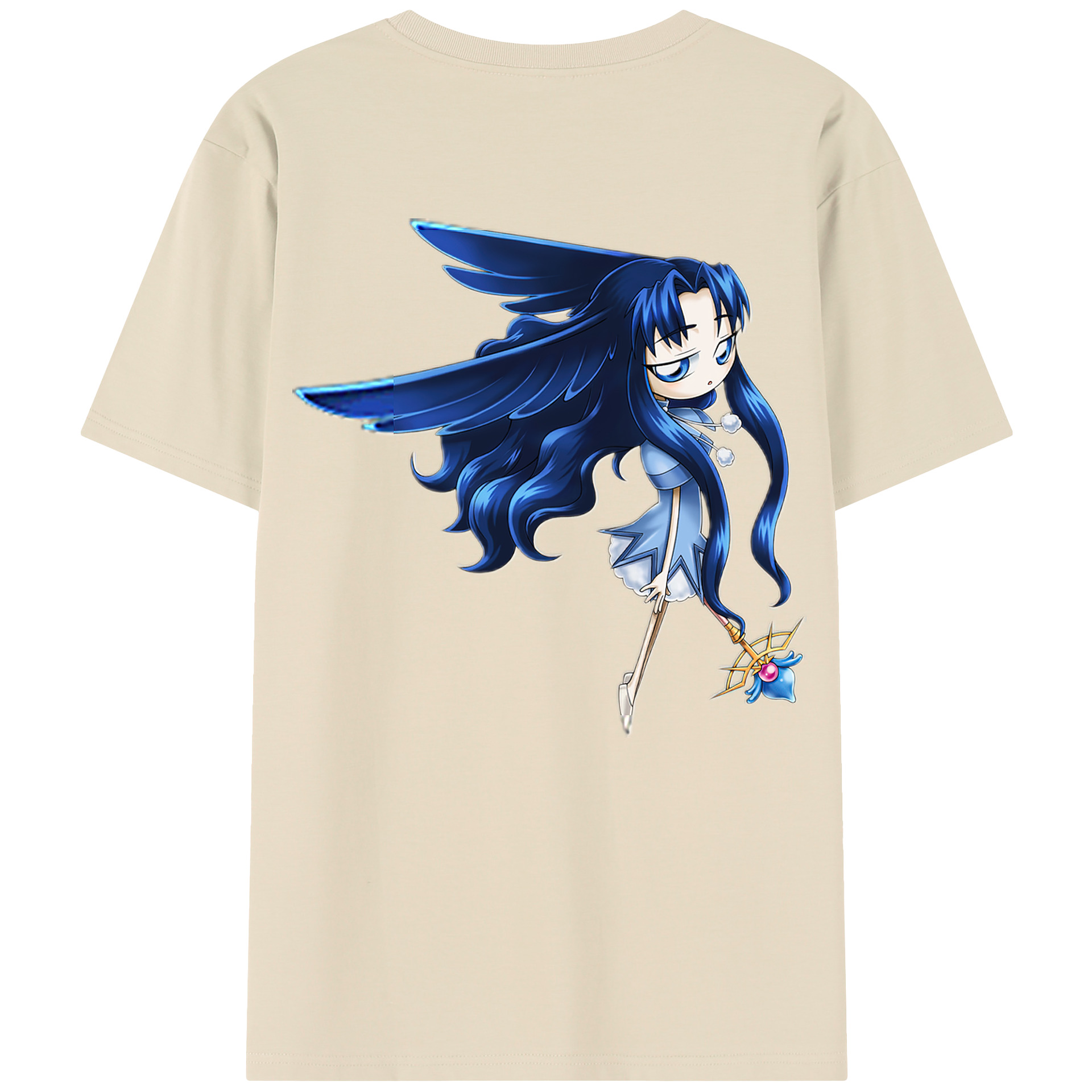 （画像用） 遊☆戯☆王 Yu-Gi-Oh! 綿100％半袖Tシャツ（背面プリント）