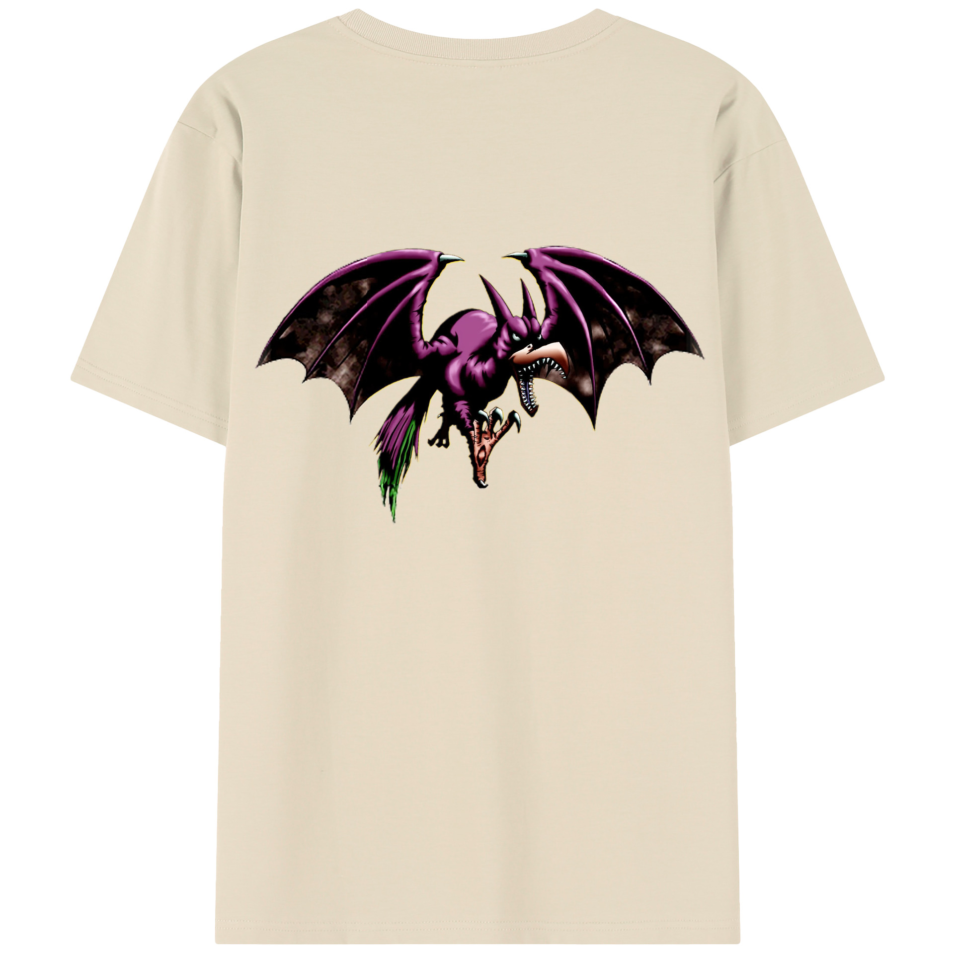 （画像用） 遊☆戯☆王 Yu-Gi-Oh! 綿100％半袖Tシャツ（背面プリント）