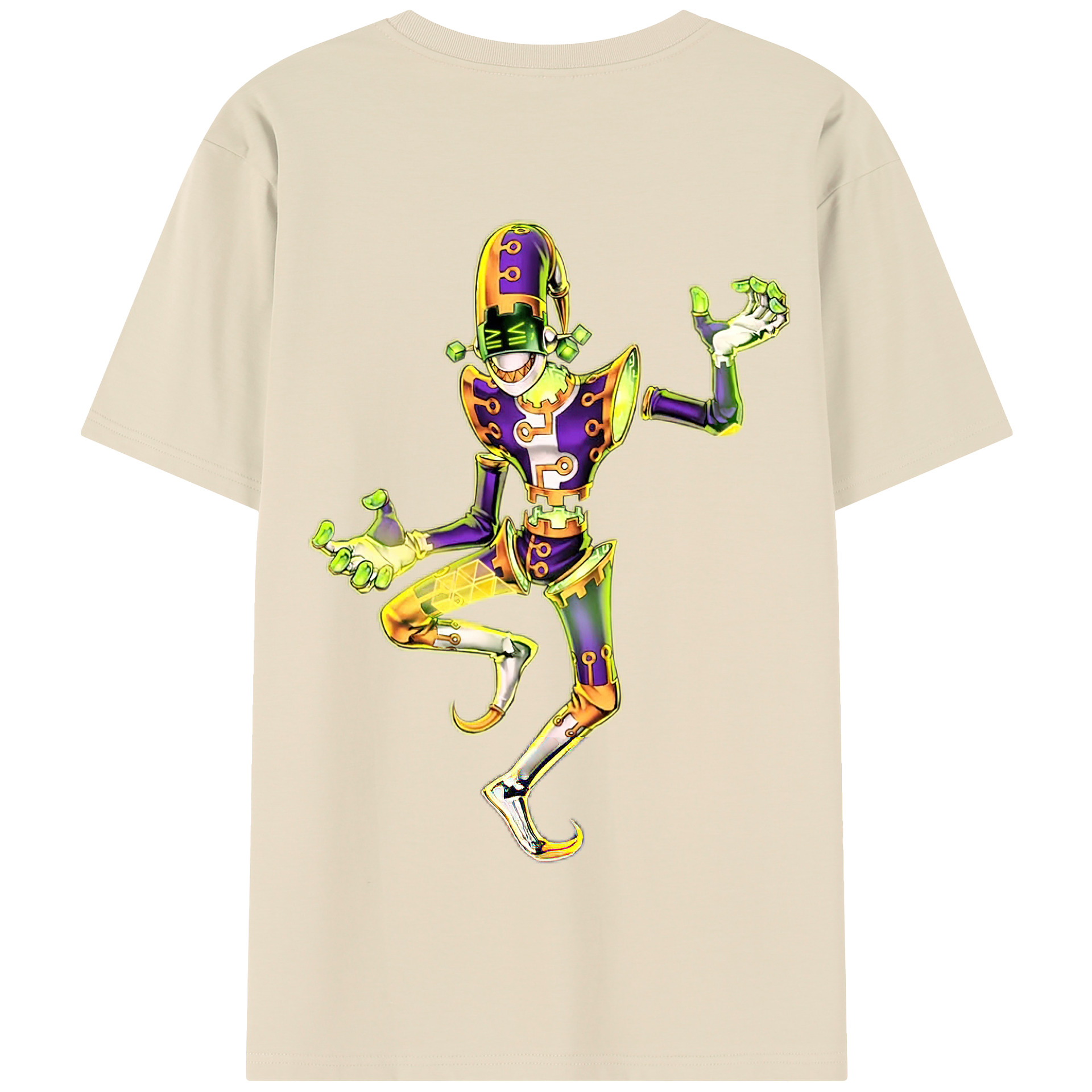 （画像用） 遊☆戯☆王 Yu-Gi-Oh! 綿100％半袖Tシャツ（背面プリント）