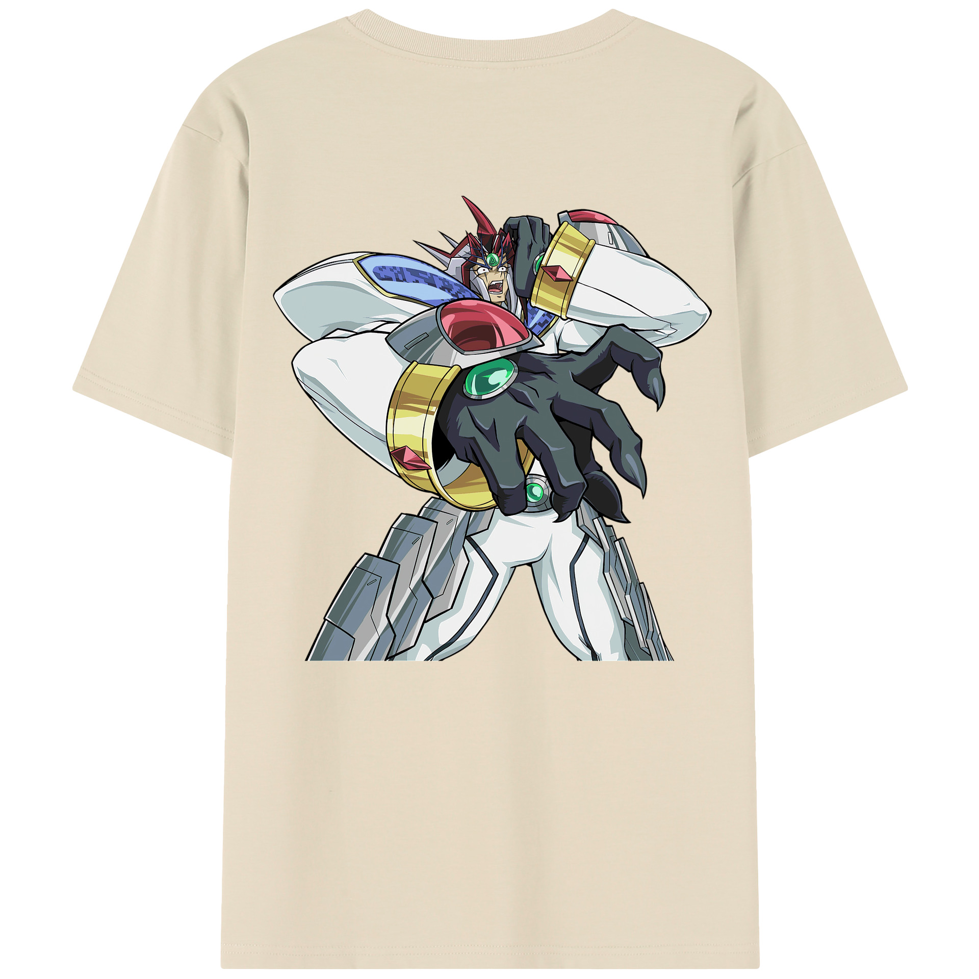 （画像用） 遊☆戯☆王 Yu-Gi-Oh! 綿100％半袖Tシャツ（背面プリント）