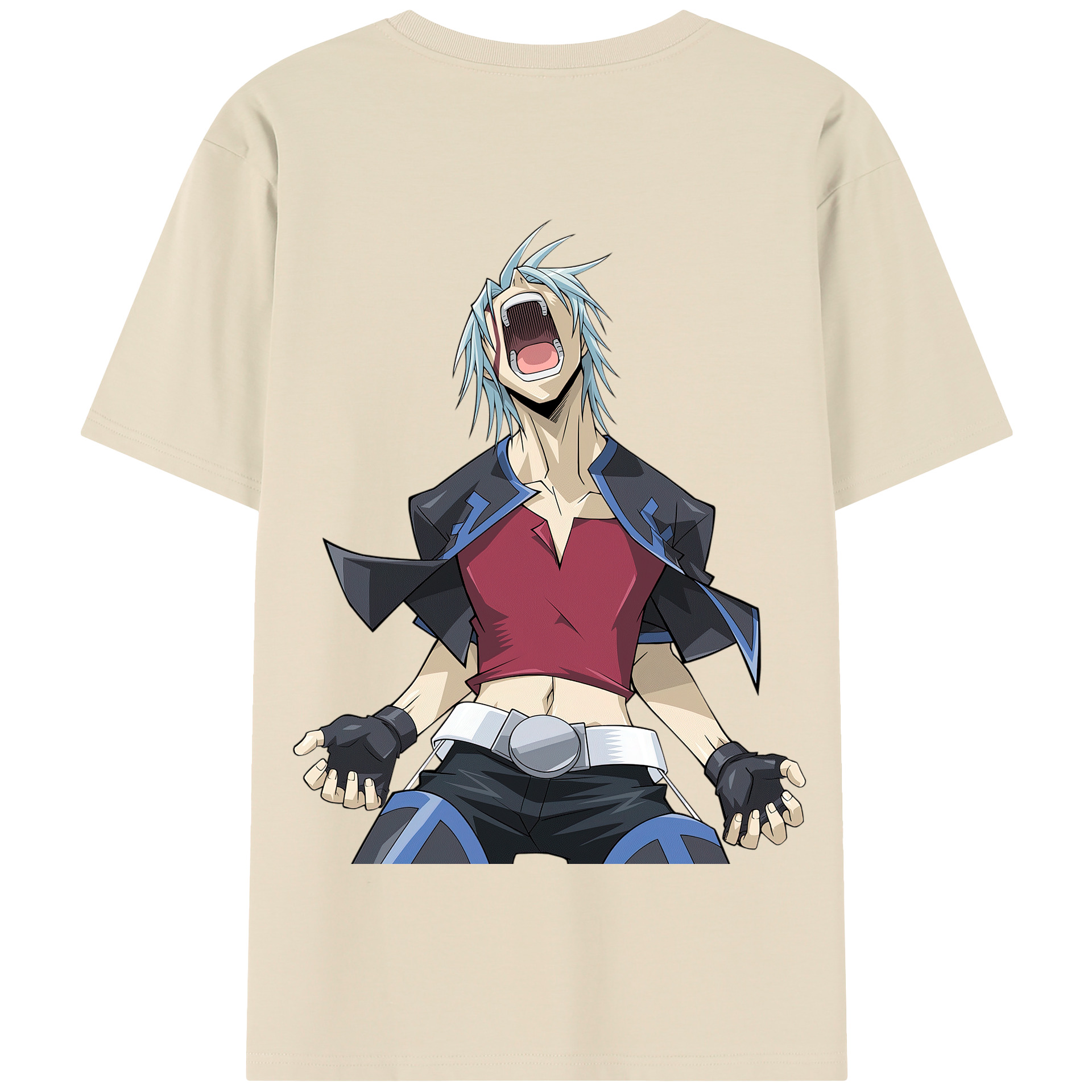 （画像用） 遊☆戯☆王 Yu-Gi-Oh! 綿100％半袖Tシャツ（背面プリント）