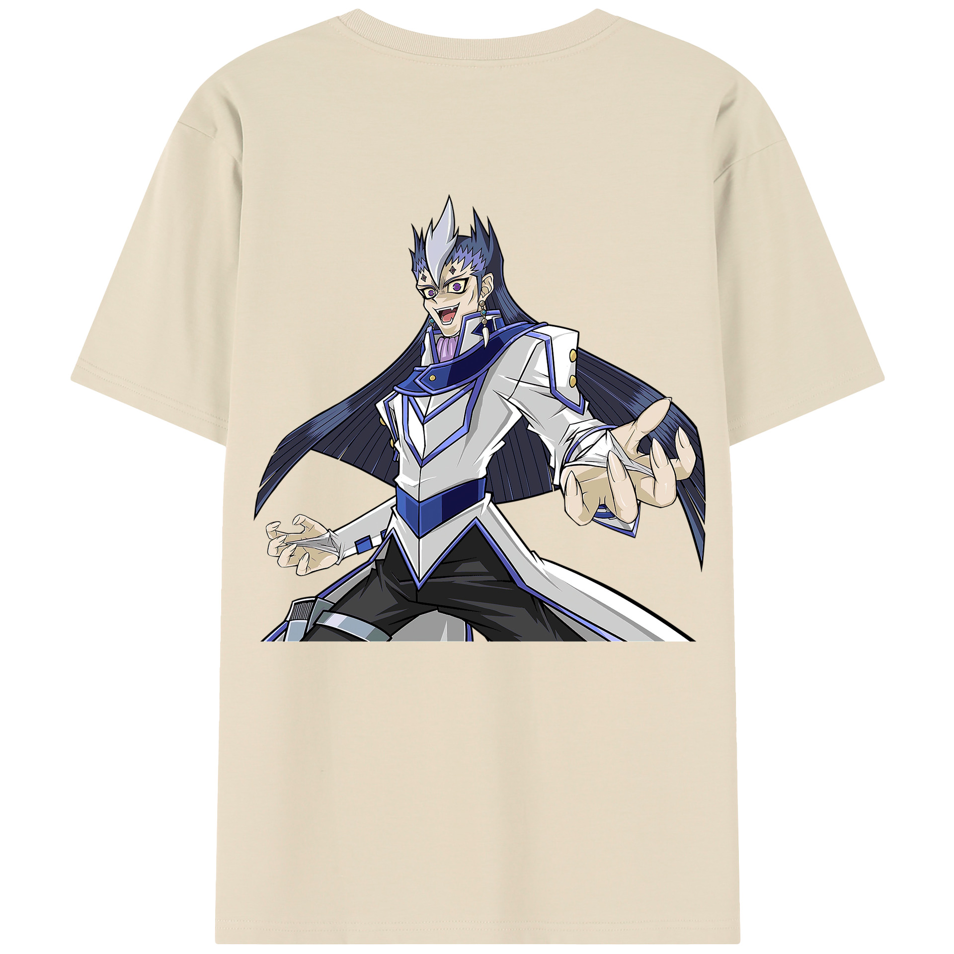 （画像用） 遊☆戯☆王 Yu-Gi-Oh! 綿100％半袖Tシャツ（背面プリント）