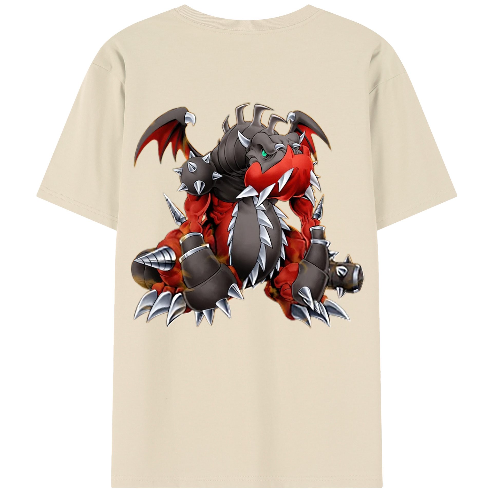 （画像用） 遊☆戯☆王 Yu-Gi-Oh! 綿100％半袖Tシャツ（背面プリント）