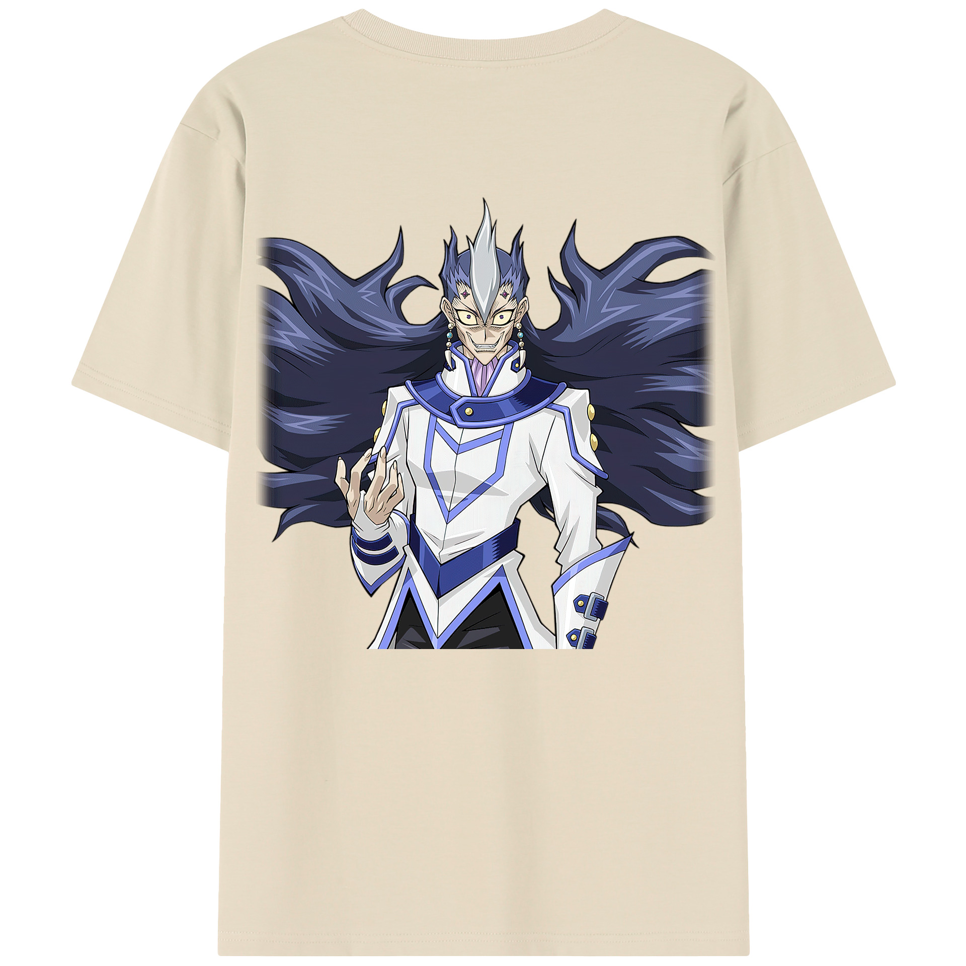（画像用） 遊☆戯☆王 Yu-Gi-Oh! 綿100％半袖Tシャツ（背面プリント）