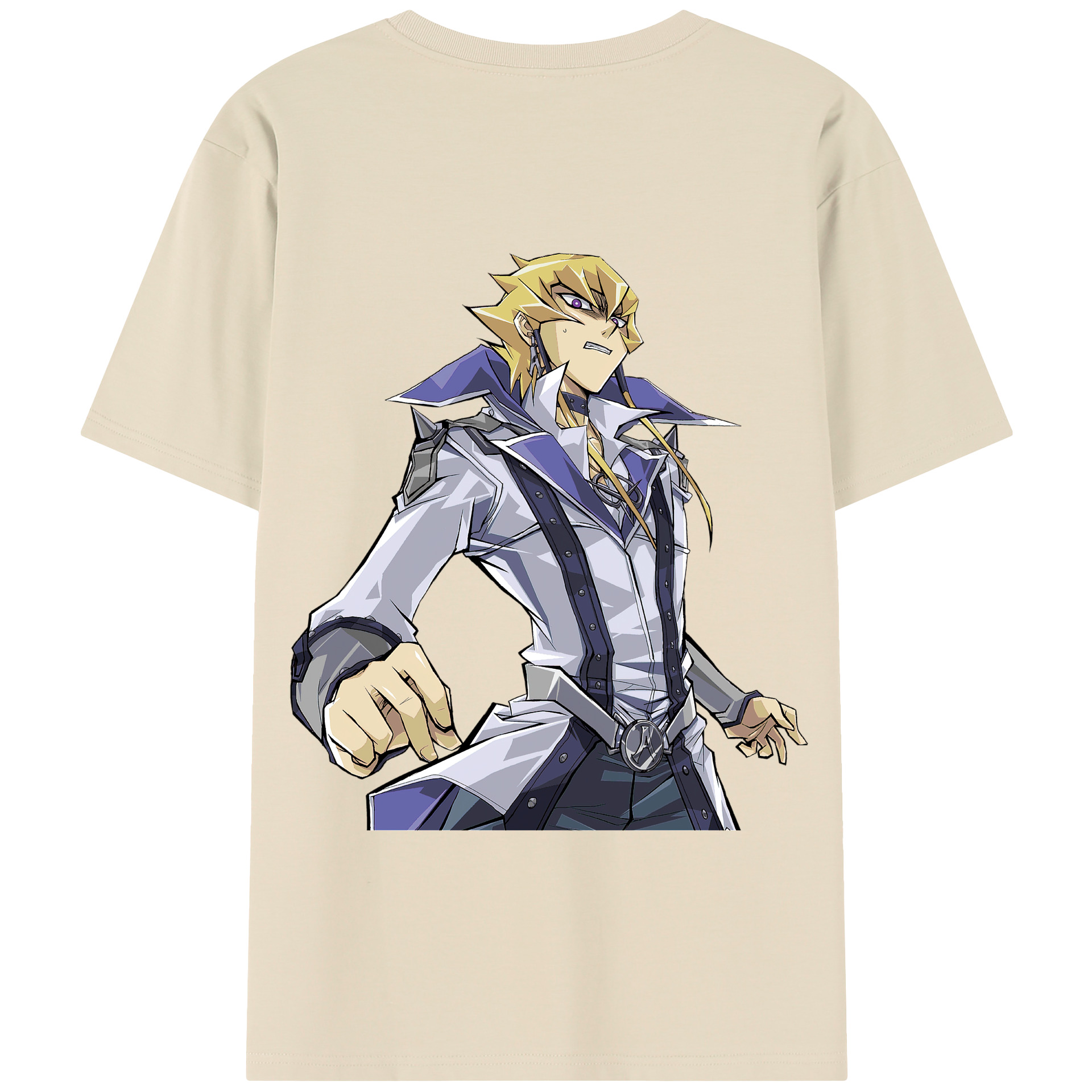 （画像用） 遊☆戯☆王 Yu-Gi-Oh! 綿100％半袖Tシャツ（背面プリント）