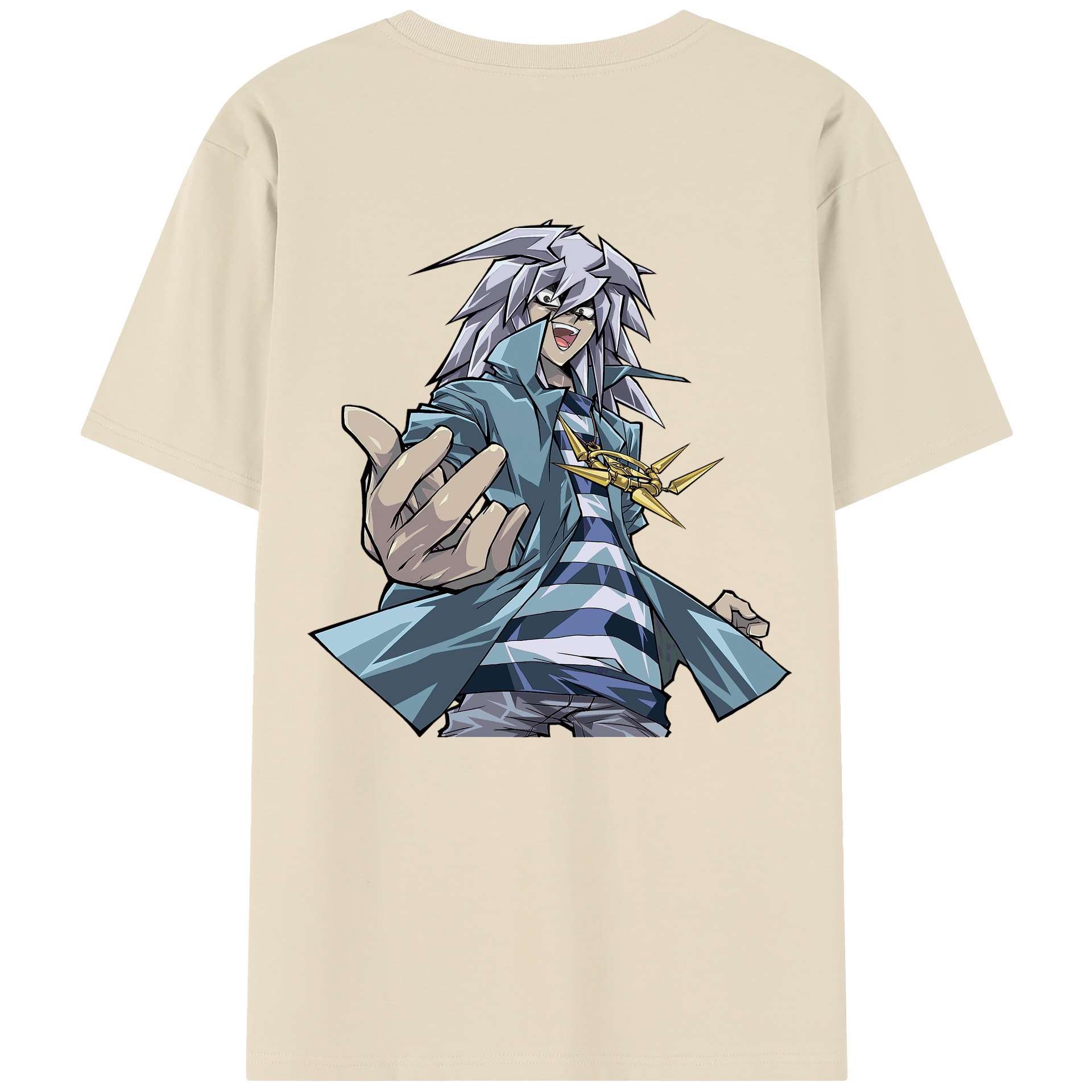 （画像用） 遊☆戯☆王 Yu-Gi-Oh! 綿100％半袖Tシャツ（背面プリント）