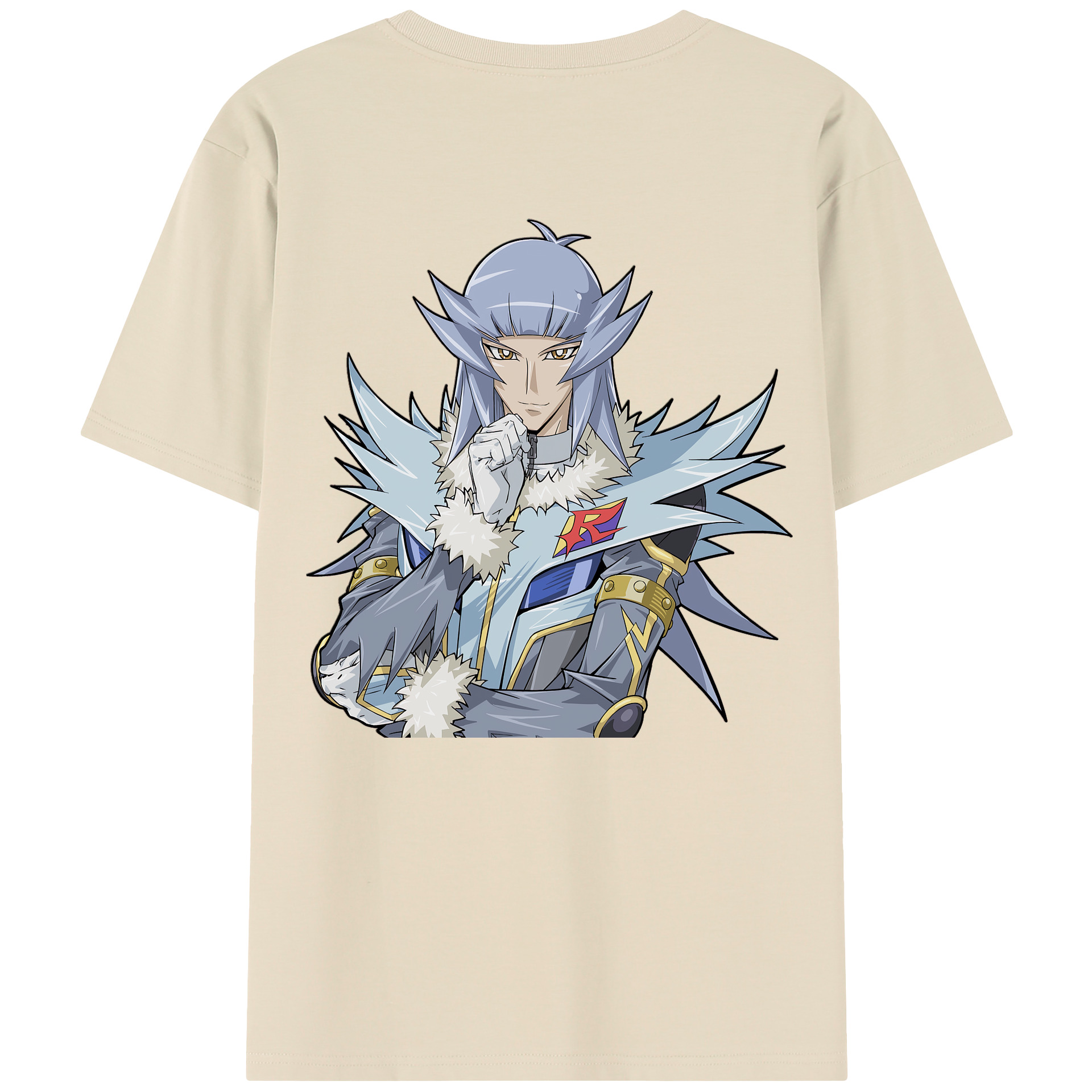 （画像用） 遊☆戯☆王 Yu-Gi-Oh! 綿100％半袖Tシャツ（背面プリント）