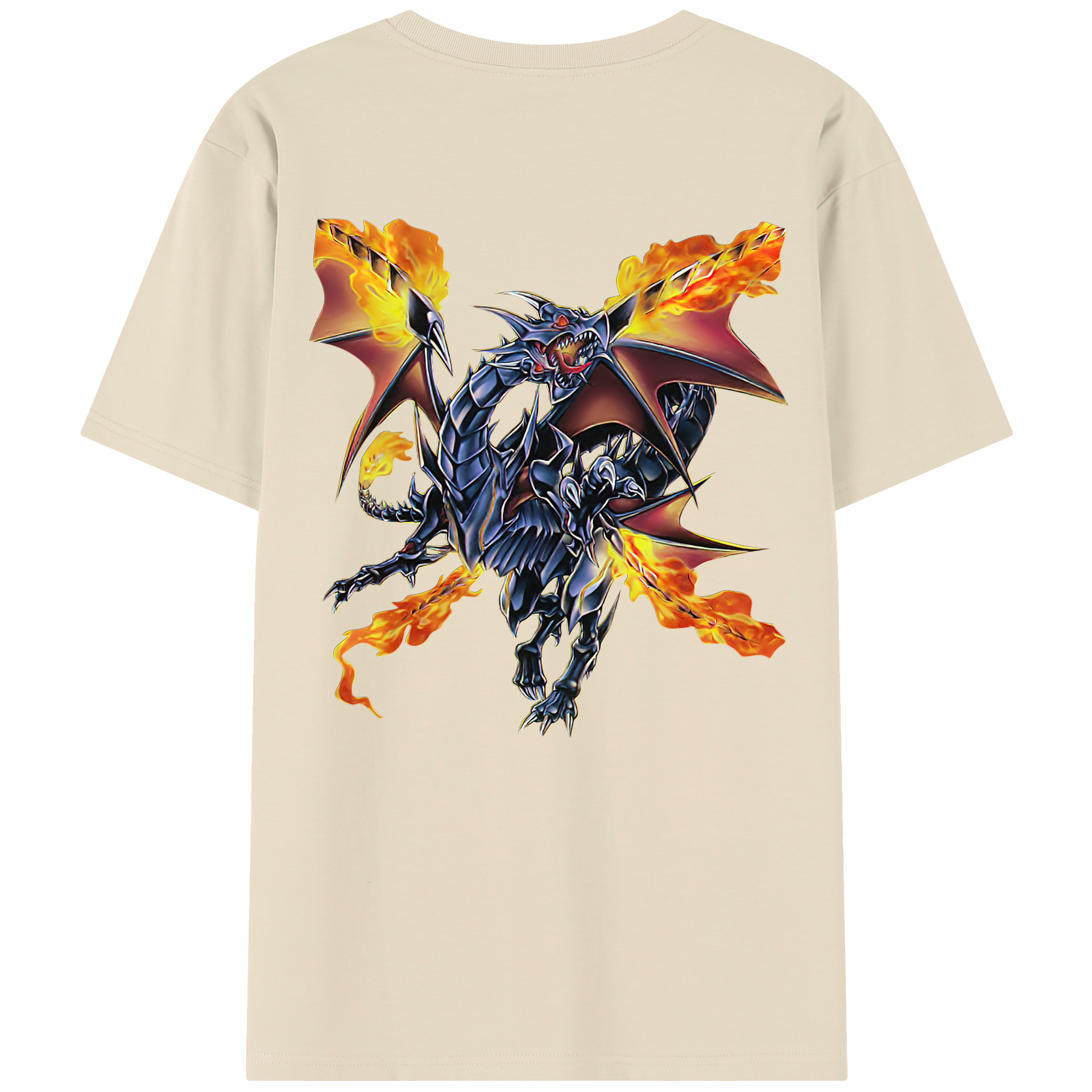 （画像用） 遊☆戯☆王 Yu-Gi-Oh! 綿100％半袖Tシャツ（背面プリント）