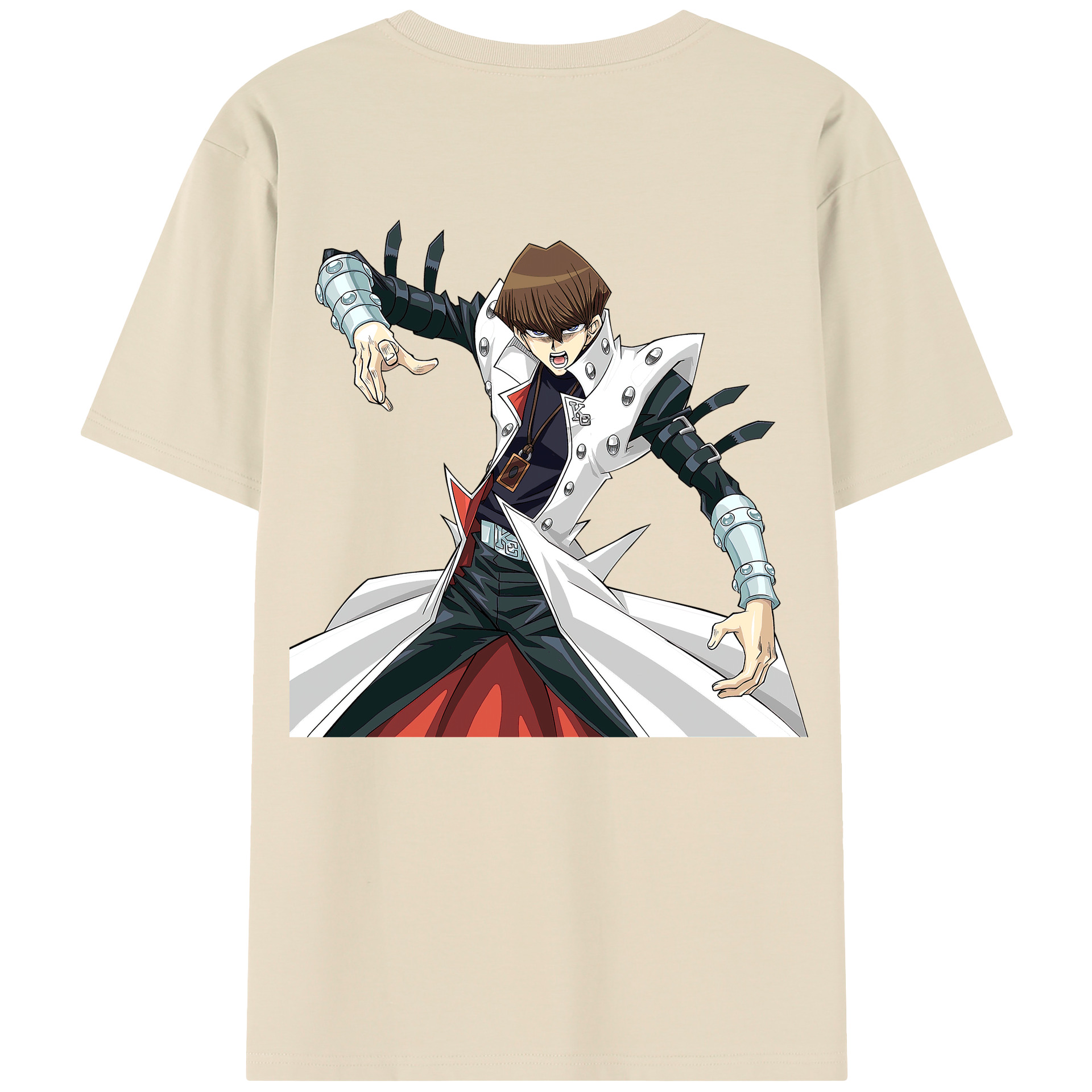 （画像用） 遊☆戯☆王 Yu-Gi-Oh! 綿100％半袖Tシャツ（背面プリント）