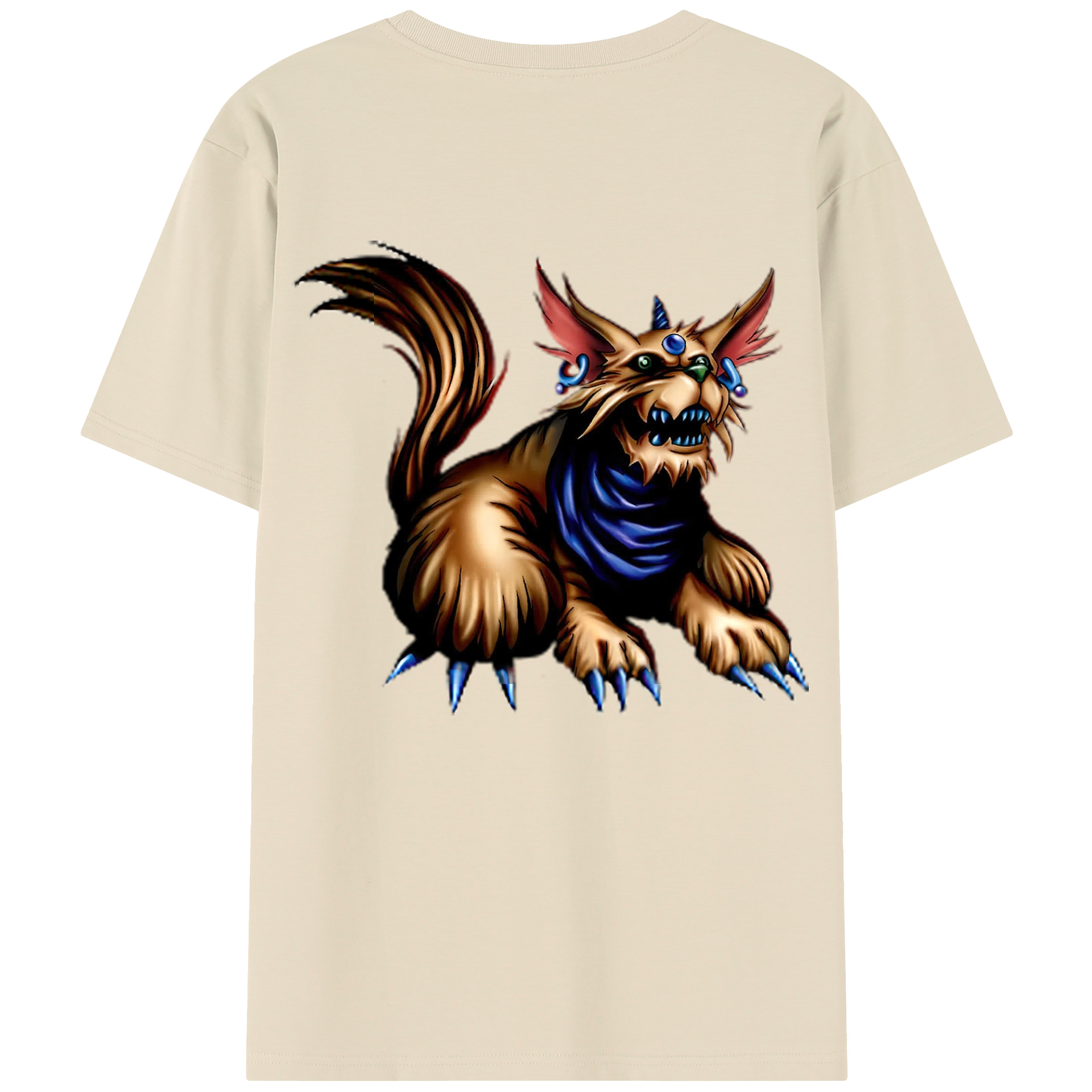 （画像用） 遊☆戯☆王 Yu-Gi-Oh! 綿100％半袖Tシャツ（背面プリント）