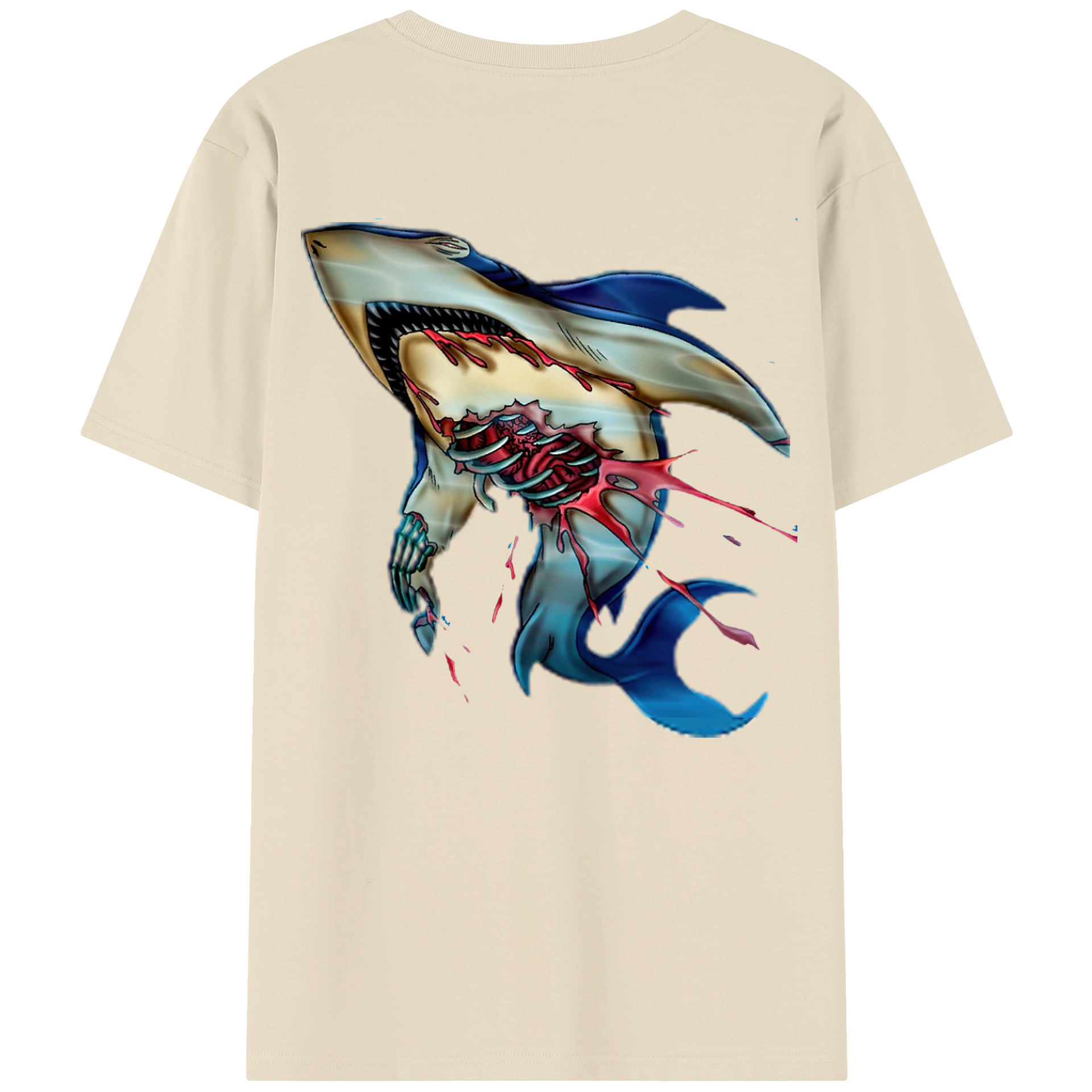 （画像用） 遊☆戯☆王 Yu-Gi-Oh! 綿100％半袖Tシャツ（背面プリント）
