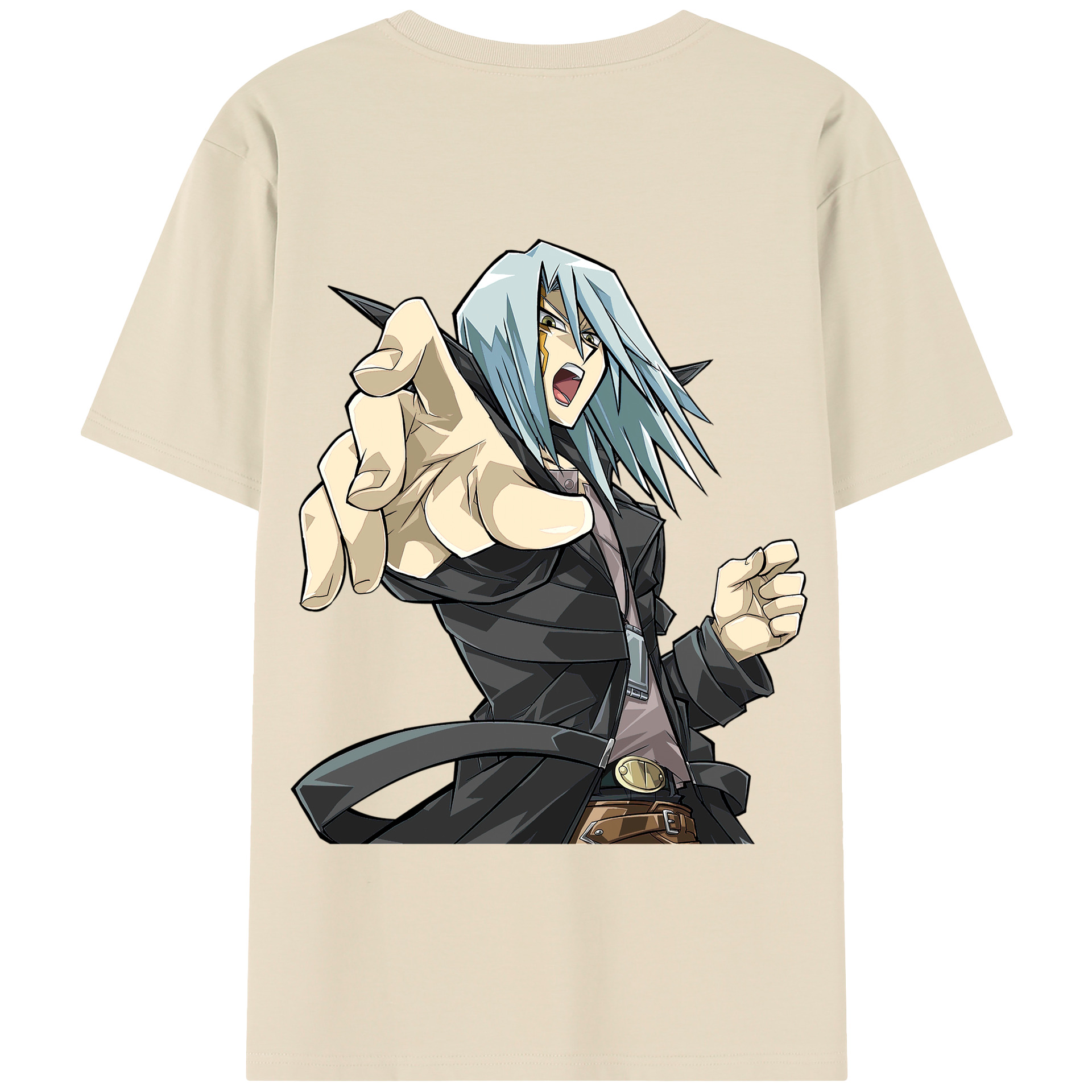 （画像用） 遊☆戯☆王 Yu-Gi-Oh! 綿100％半袖Tシャツ（背面プリント）