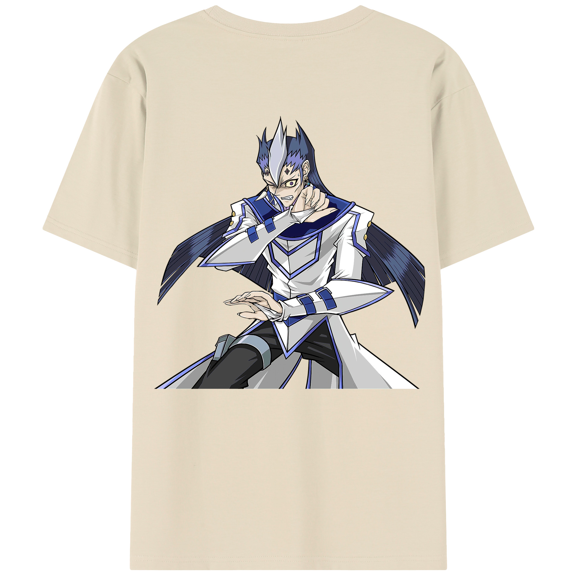（画像用） 遊☆戯☆王 Yu-Gi-Oh! 綿100％半袖Tシャツ（背面プリント）
