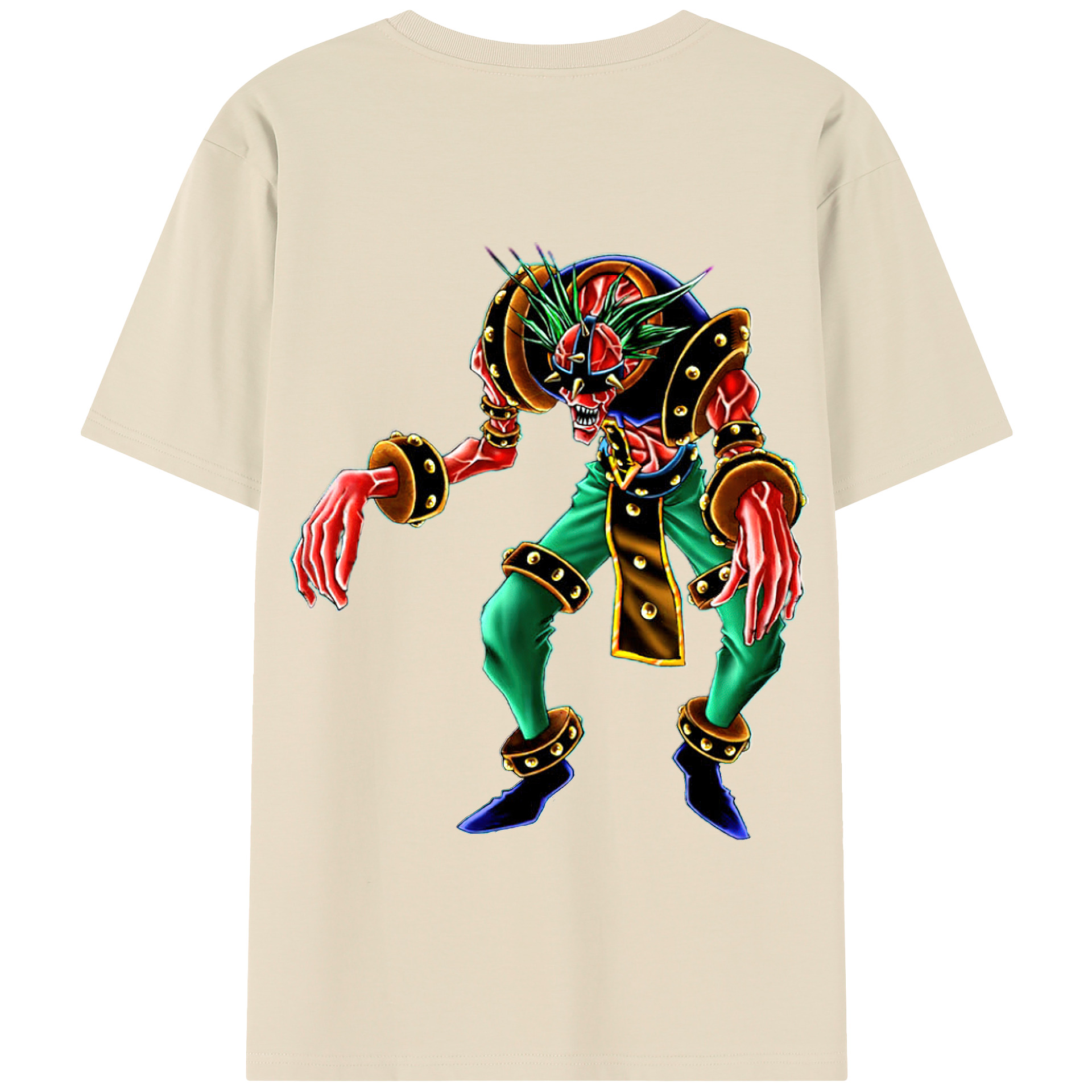 （画像用） 遊☆戯☆王 Yu-Gi-Oh! 綿100％半袖Tシャツ（背面プリント）