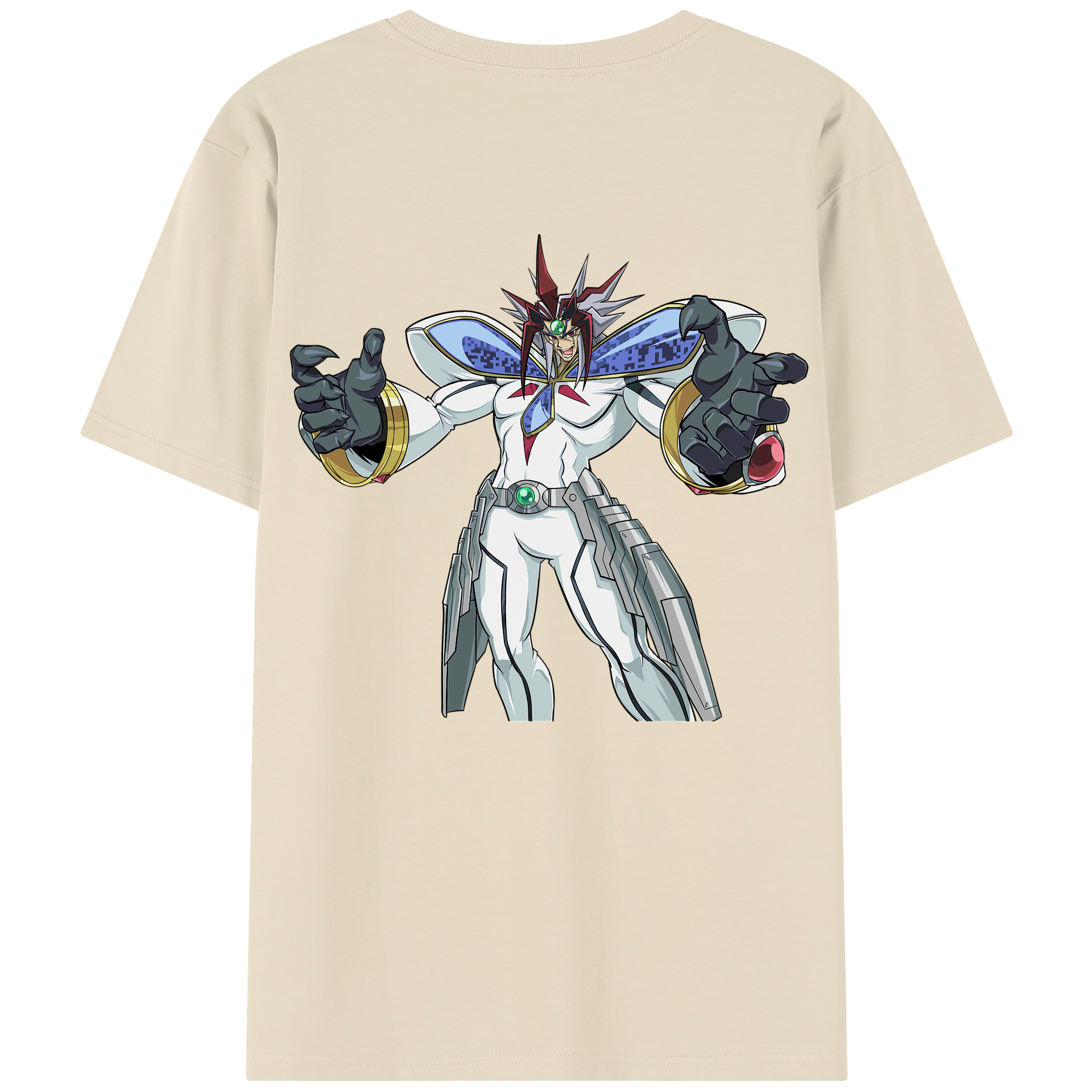（画像用） 遊☆戯☆王 Yu-Gi-Oh! 綿100％半袖Tシャツ（背面プリント）