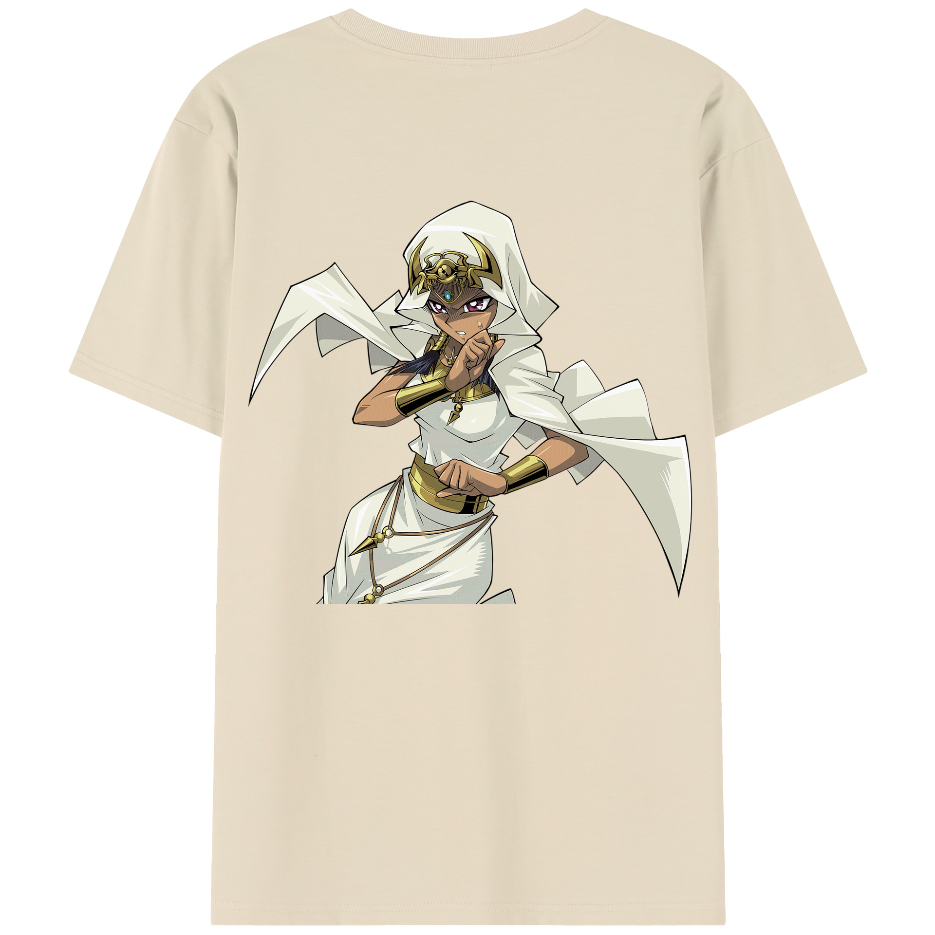 （画像用） 遊☆戯☆王 Yu-Gi-Oh! 綿100％半袖Tシャツ（背面プリント）