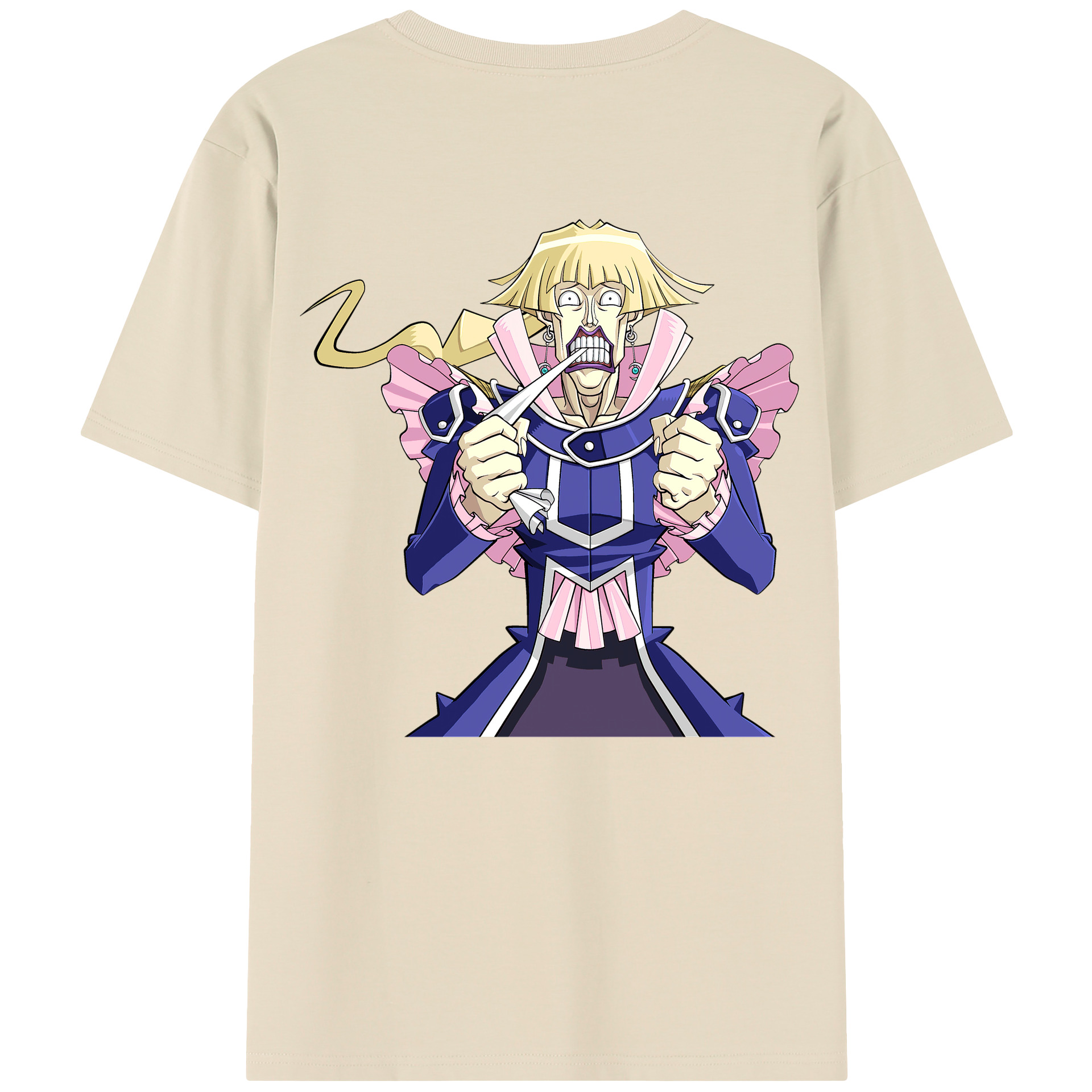 （画像用） 遊☆戯☆王 Yu-Gi-Oh! 綿100％半袖Tシャツ（背面プリント）