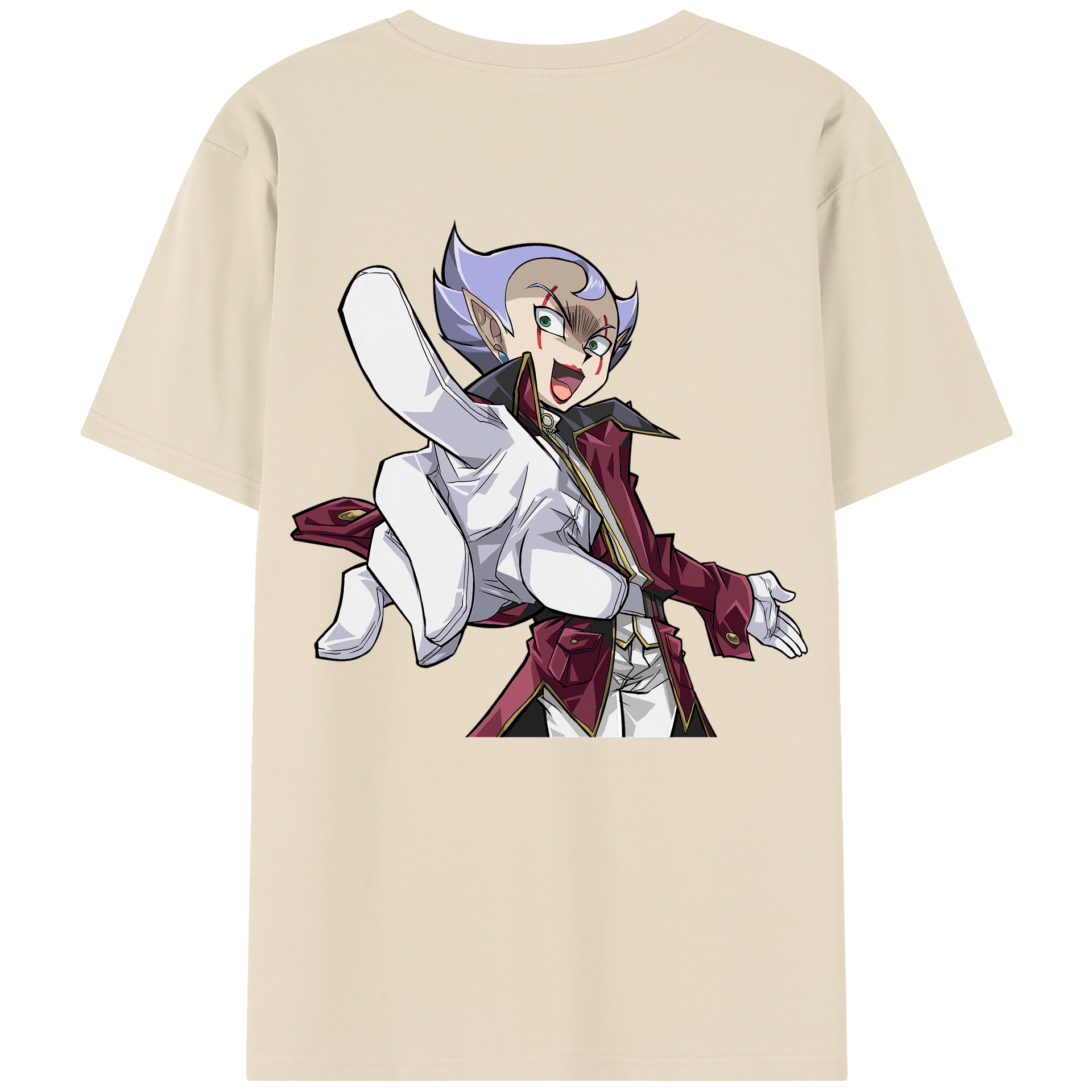 （画像用） 遊☆戯☆王 Yu-Gi-Oh! 綿100％半袖Tシャツ（背面プリント）