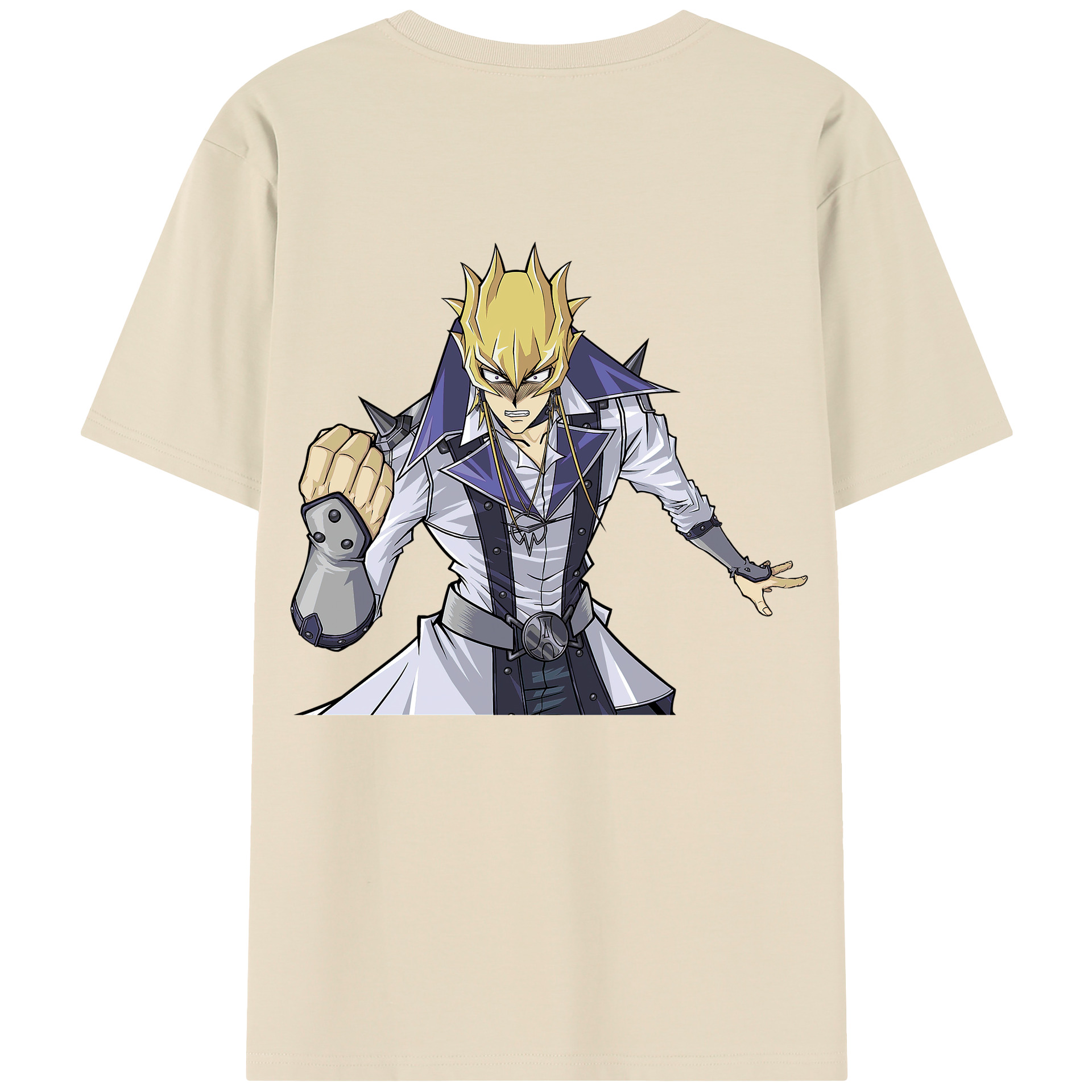 （画像用） 遊☆戯☆王 Yu-Gi-Oh! 綿100％半袖Tシャツ（背面プリント）