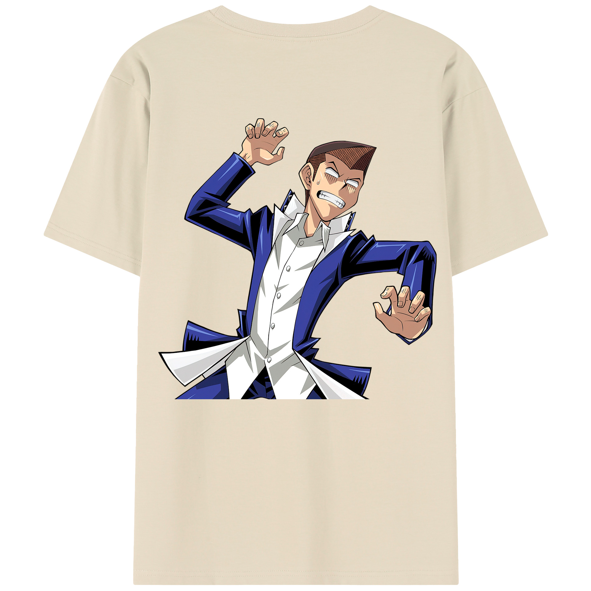 （画像用） 遊☆戯☆王 Yu-Gi-Oh! 綿100％半袖Tシャツ（背面プリント）