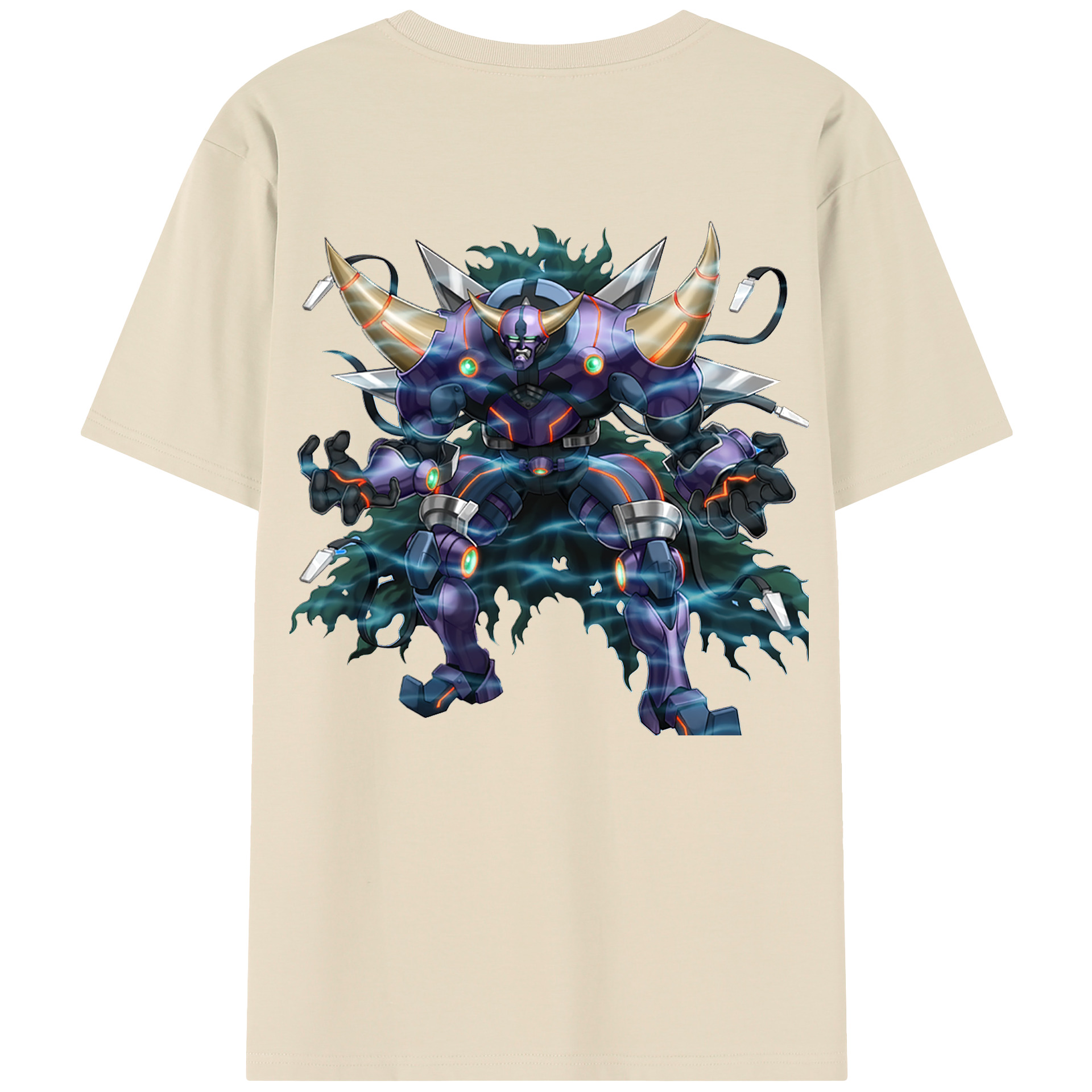 （画像用） 遊☆戯☆王 Yu-Gi-Oh! 綿100％半袖Tシャツ（背面プリント）