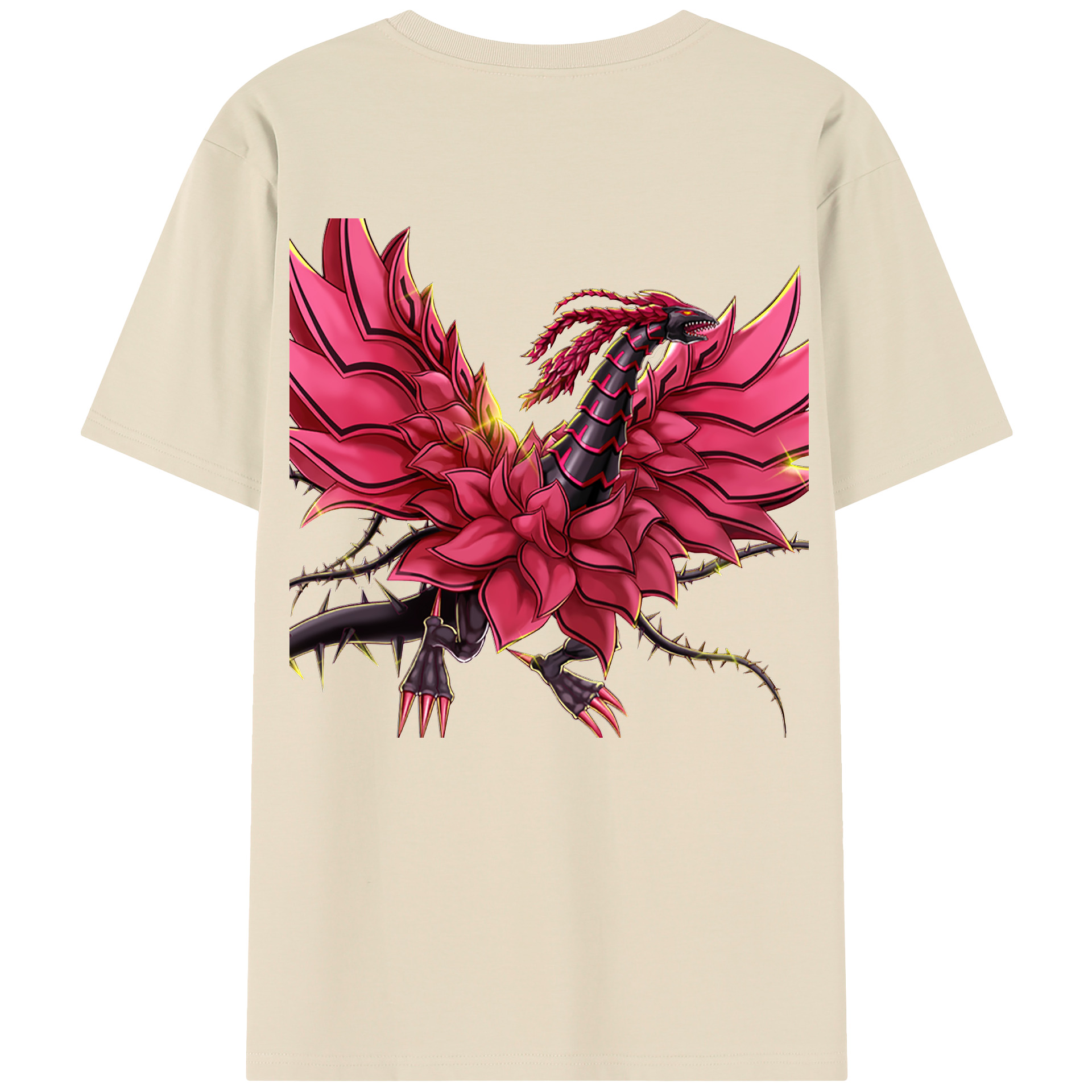 （画像用） 遊☆戯☆王 Yu-Gi-Oh! 綿100％半袖Tシャツ（背面プリント）