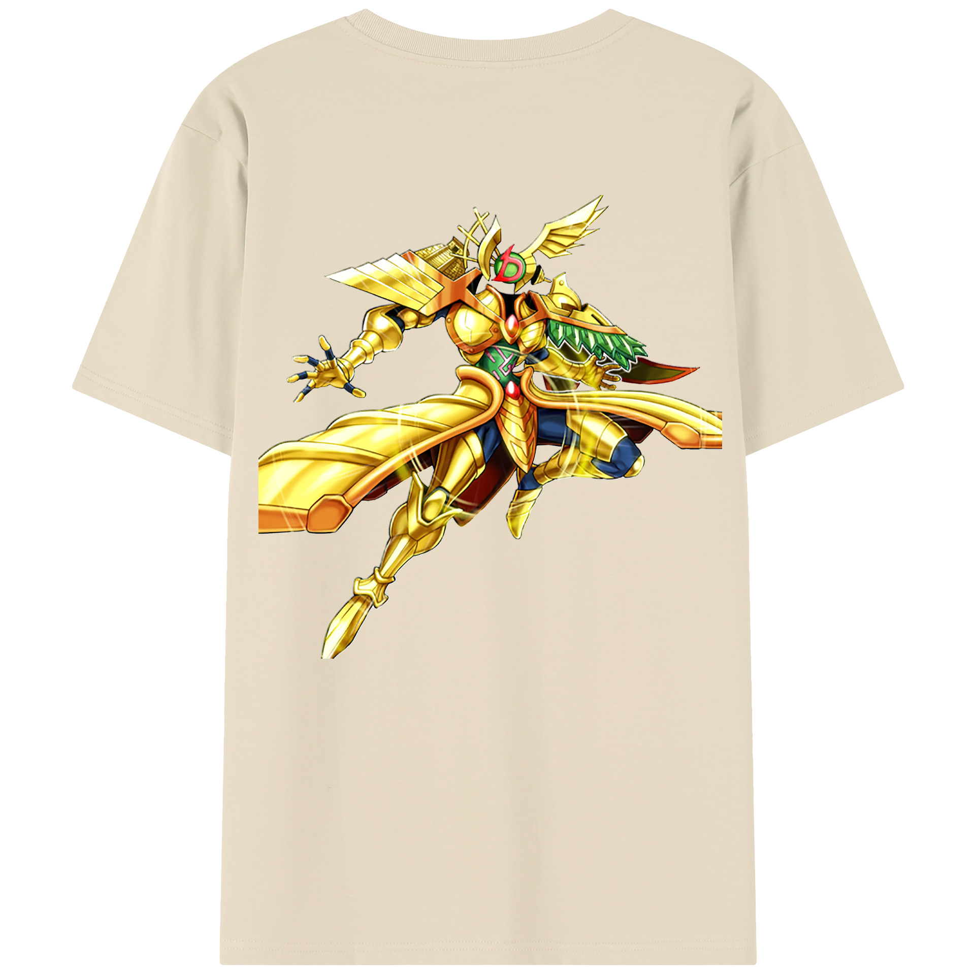 （画像用） 遊☆戯☆王 Yu-Gi-Oh! 綿100％半袖Tシャツ（背面プリント）